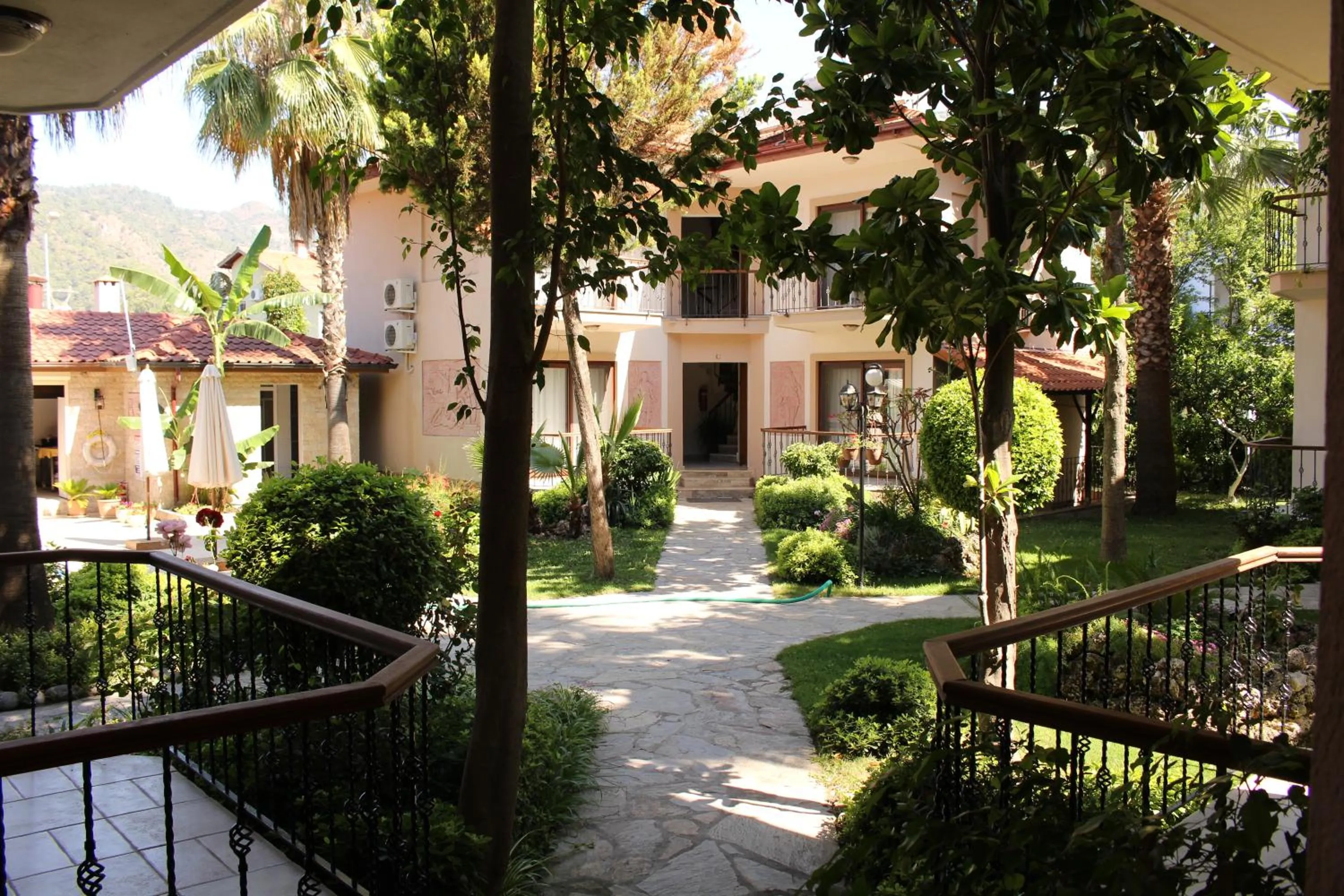 Garden view in Nirvana Hotel