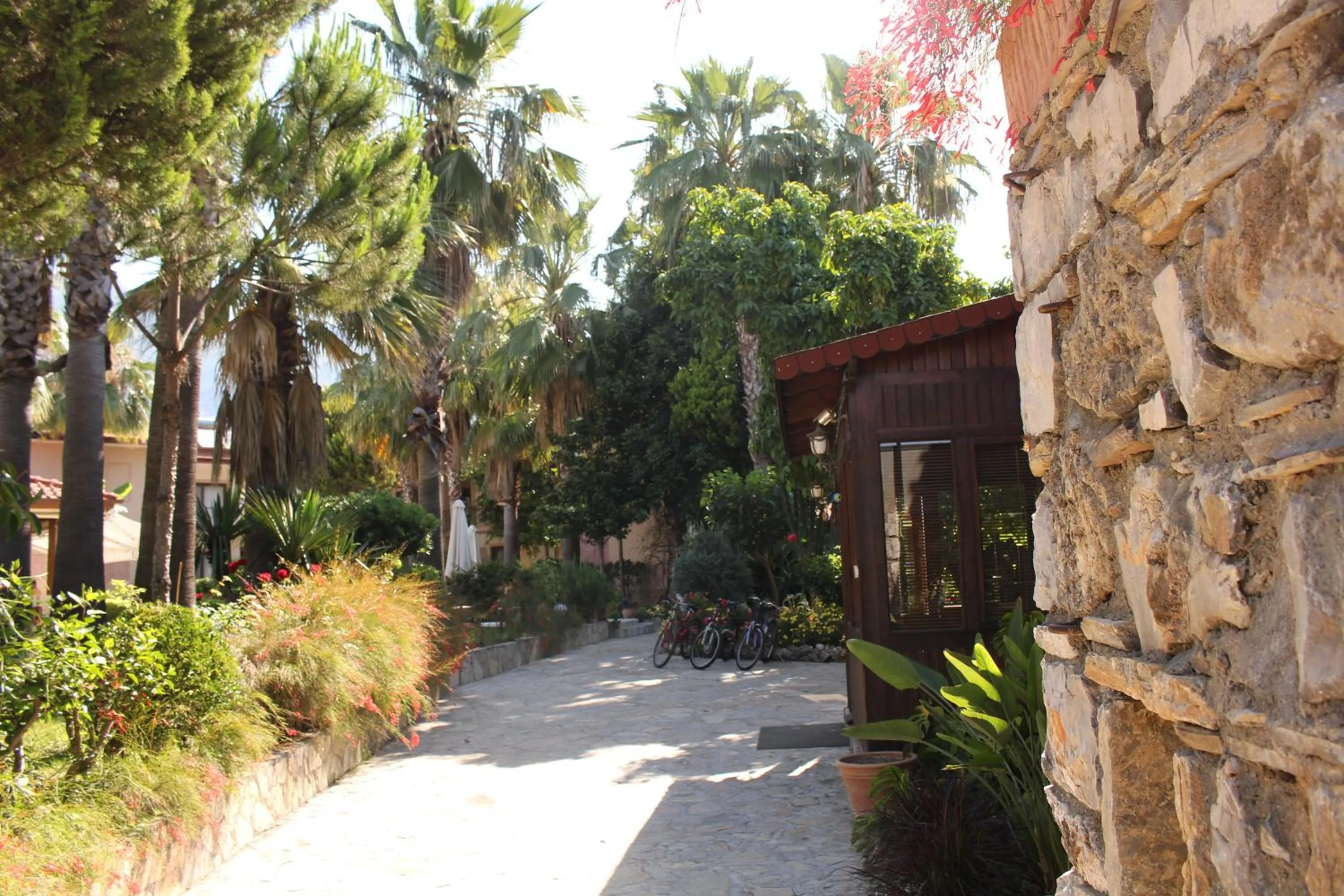 Facade/entrance in Nirvana Hotel