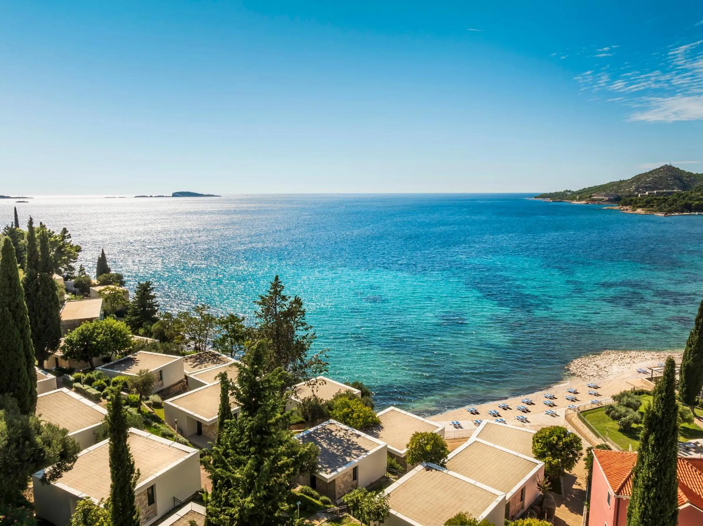 Sea view in Maistra Select Mlini Villas and Apartments