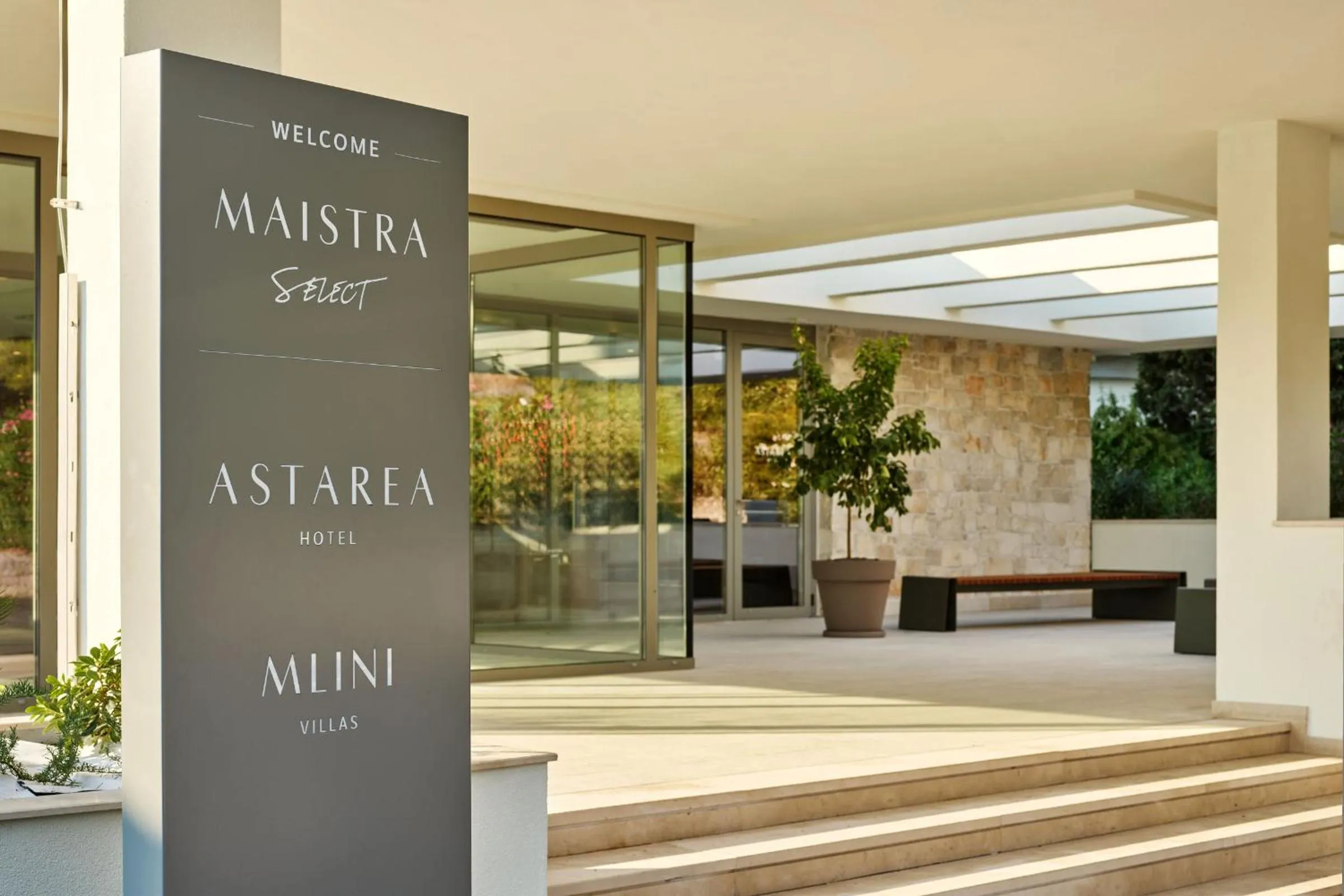 Facade/entrance in Maistra Select Mlini Villas and Apartments