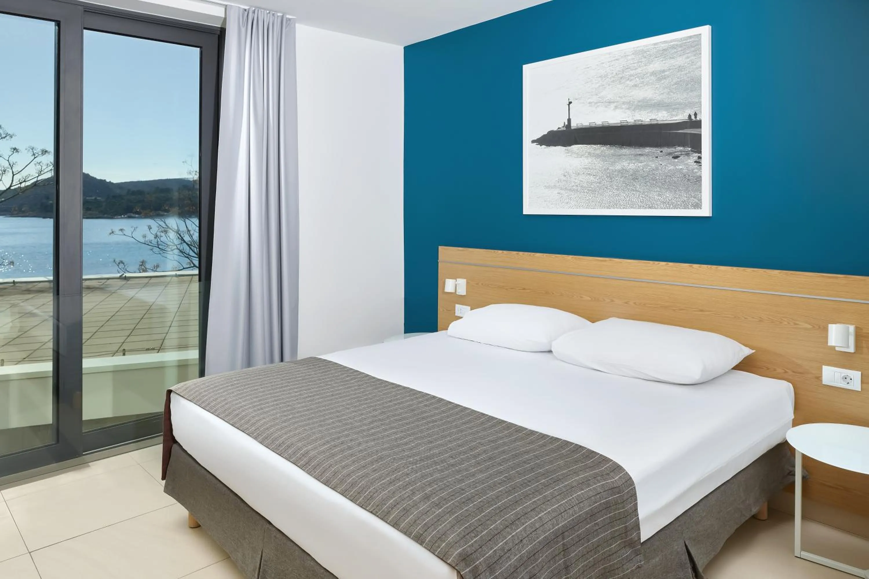 Bedroom, Bed in Maistra Select Mlini Villas and Apartments