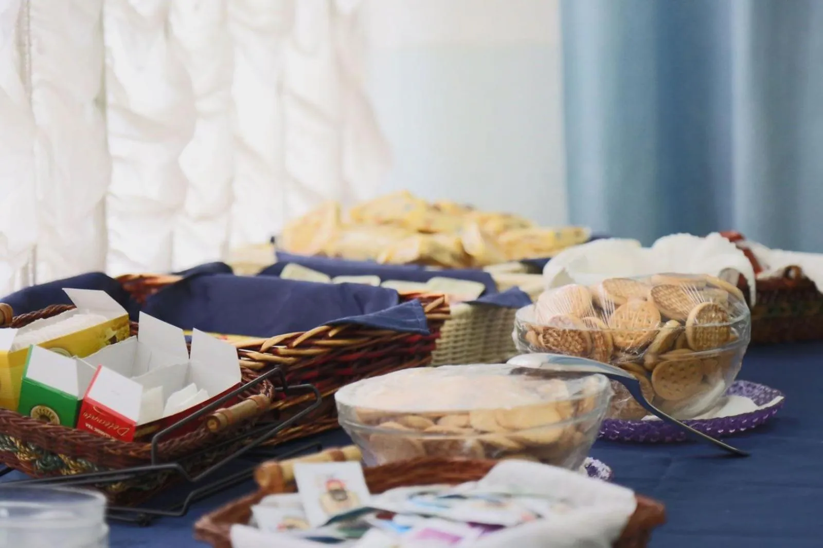 Food close-up in Hotel TV