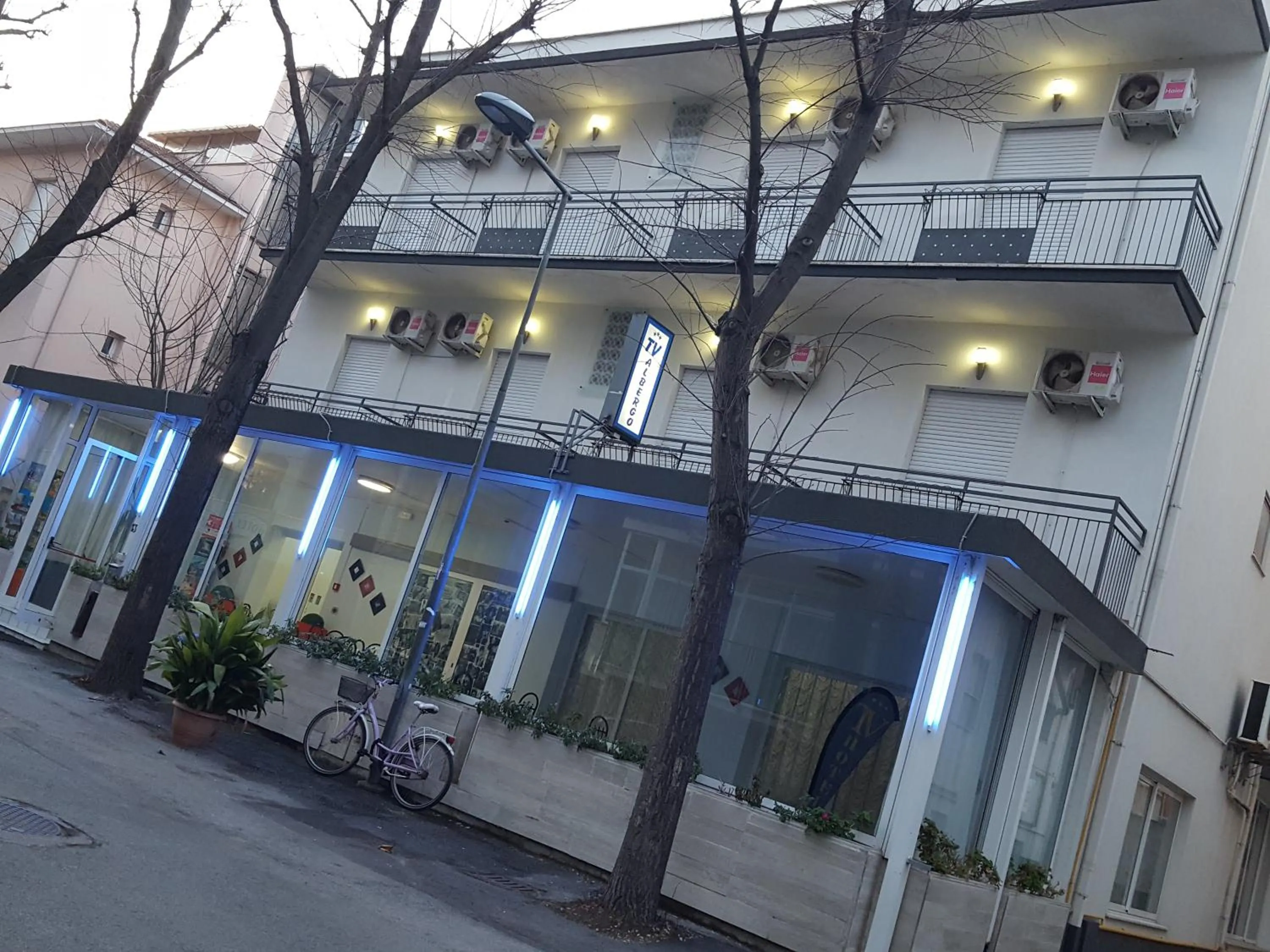 Property building in Hotel TV