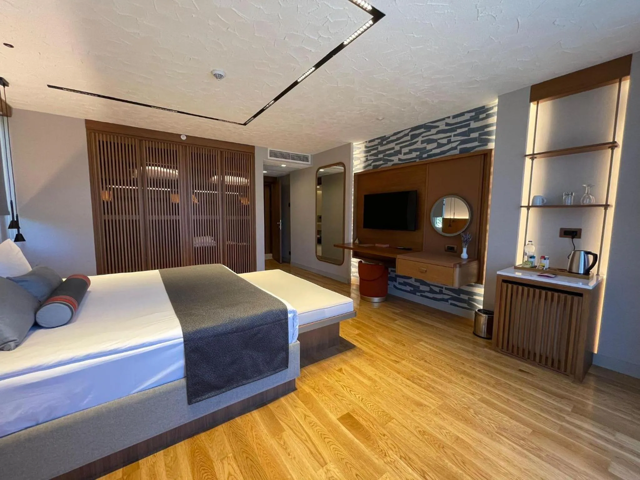 Kitchen or kitchenette, Bed in Liberty Lykia