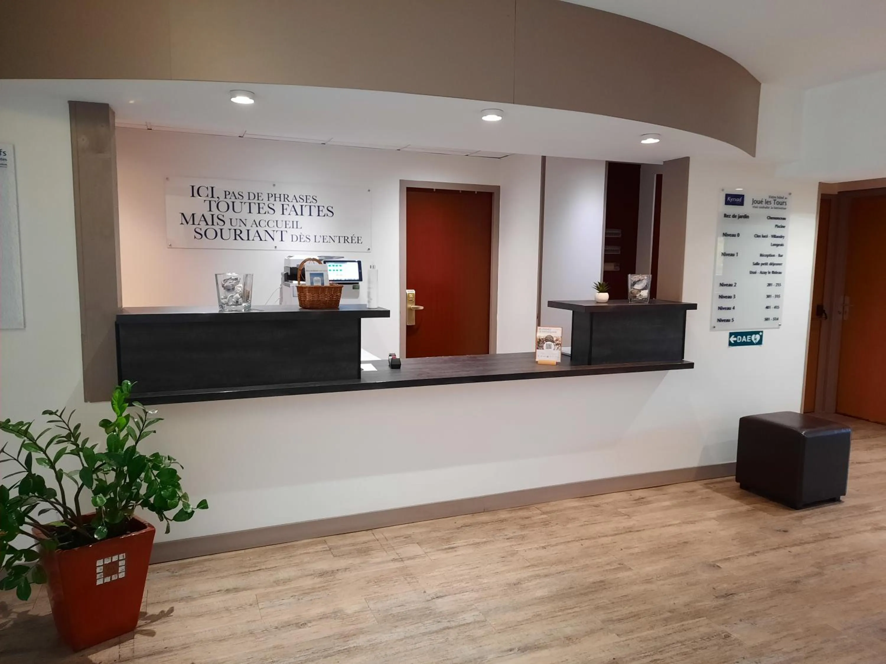 Lobby or reception in Kyriad Tours - Joué-Lès-Tours