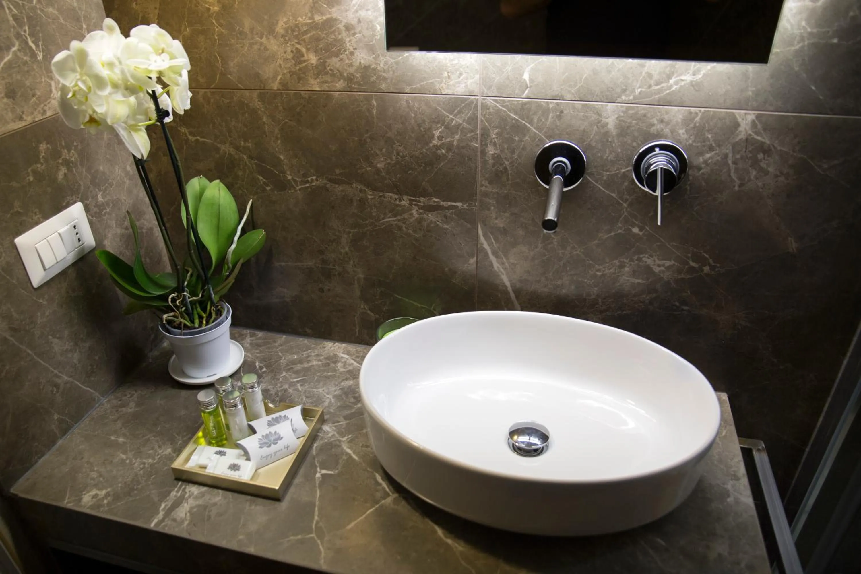 Bathroom in Unicum Roma Suites