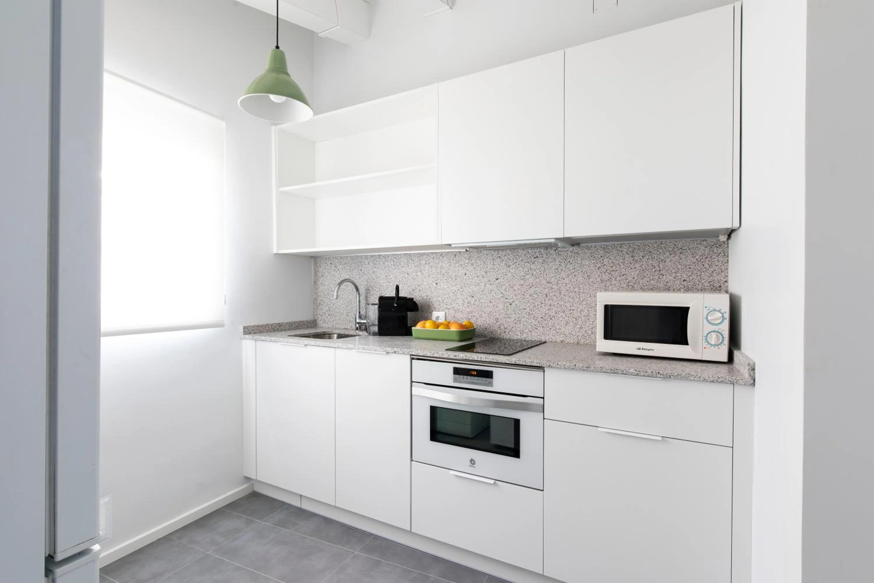 Kitchen or kitchenette in Aspasios Calle Mayor Apartments