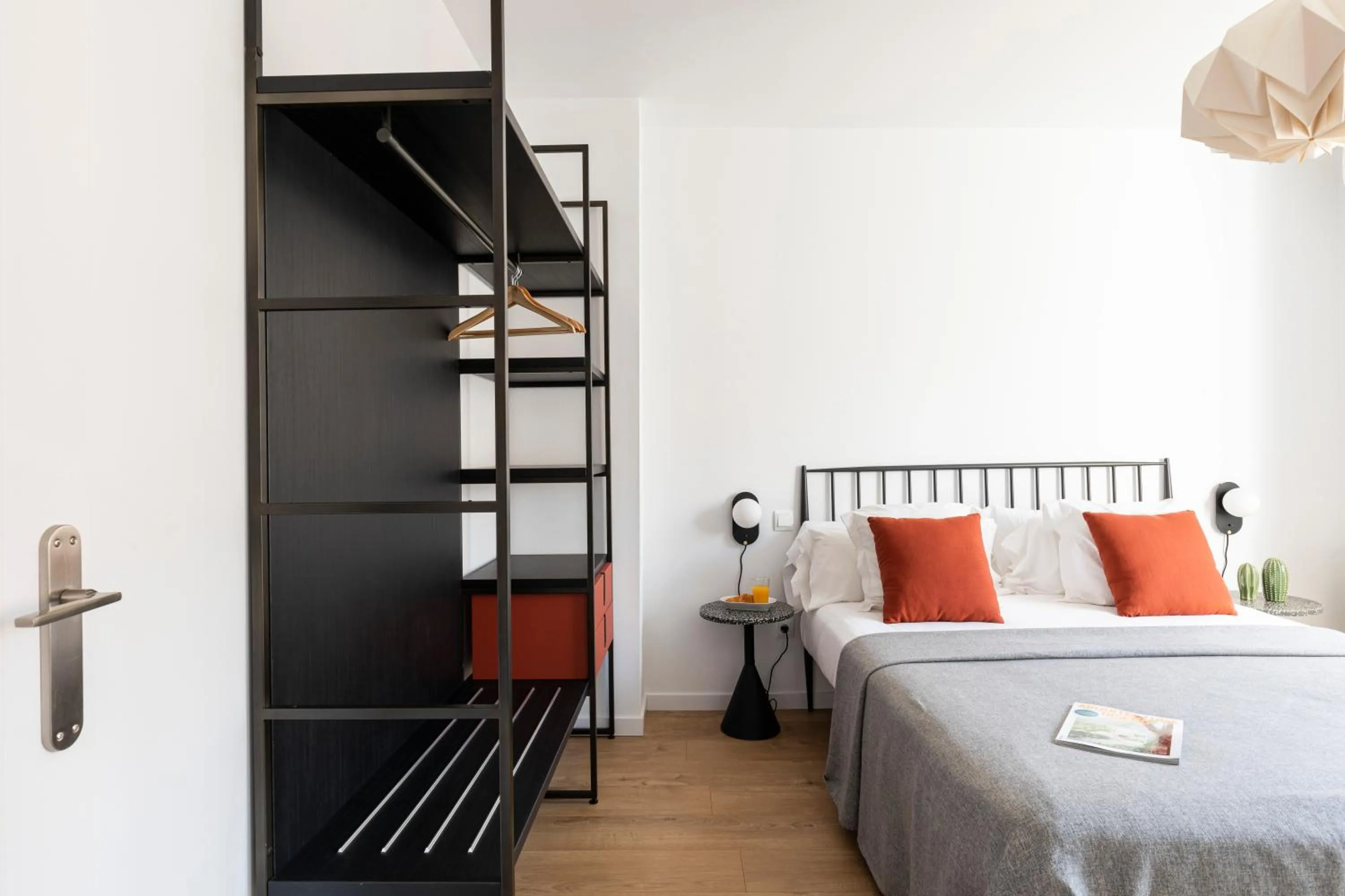 Bedroom, Bed in Aspasios Calle Mayor Apartments