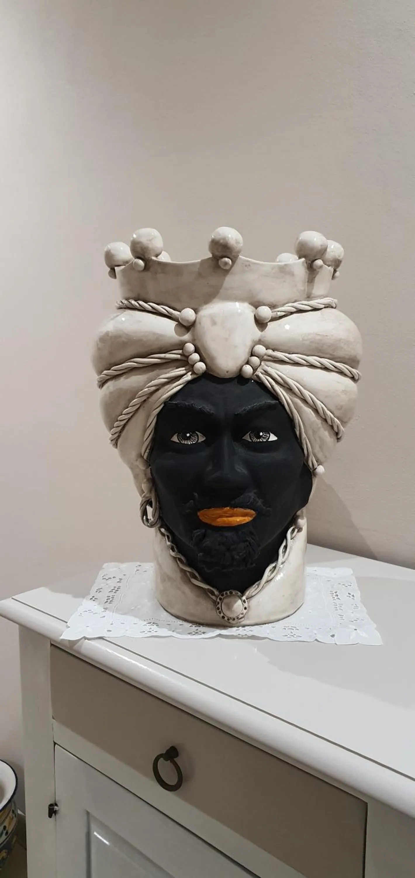 Decorative detail in La Rosa dei venti