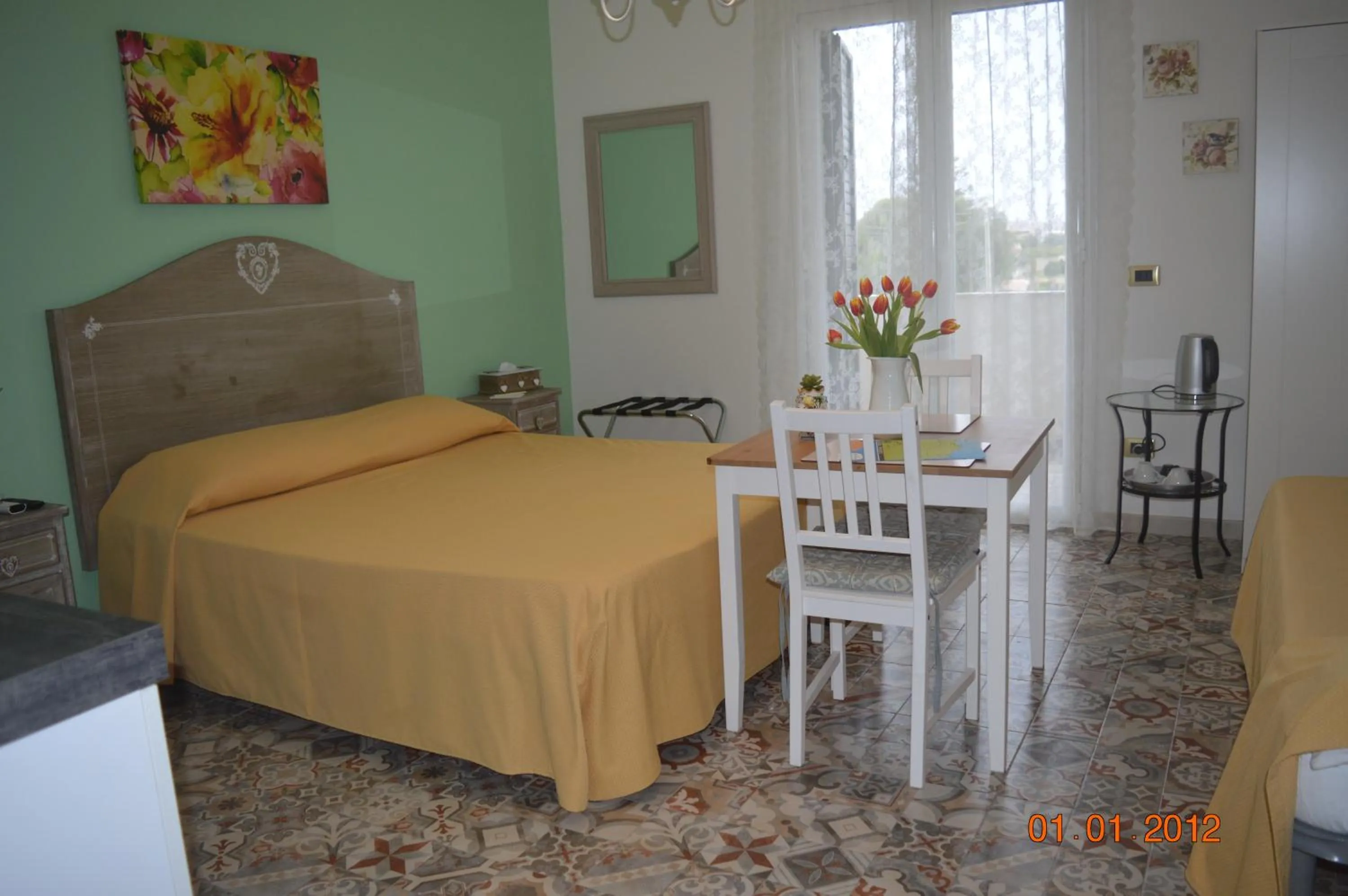 Bedroom in La Rosa dei venti
