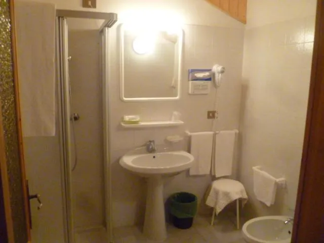 Bathroom in Albergo Negritella
