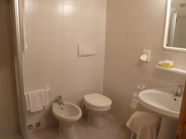Bathroom in Albergo Negritella