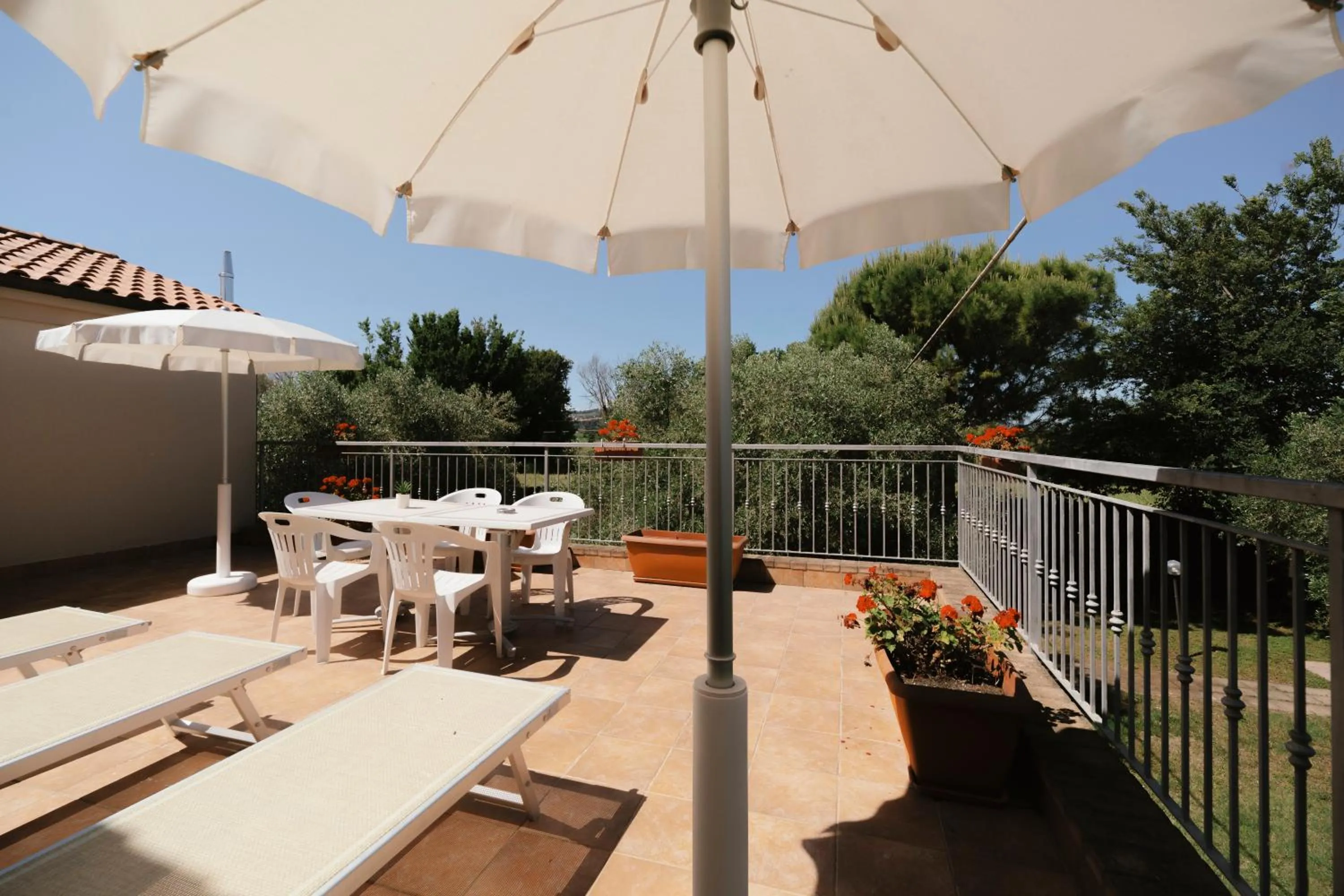 Balcony/Terrace in Villa Chiara Porto Recanati