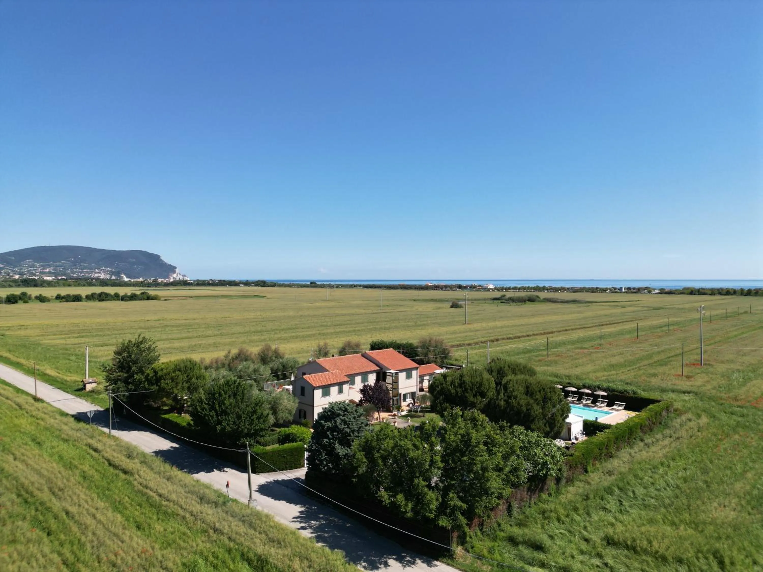 Natural landscape in Villa Chiara Porto Recanati