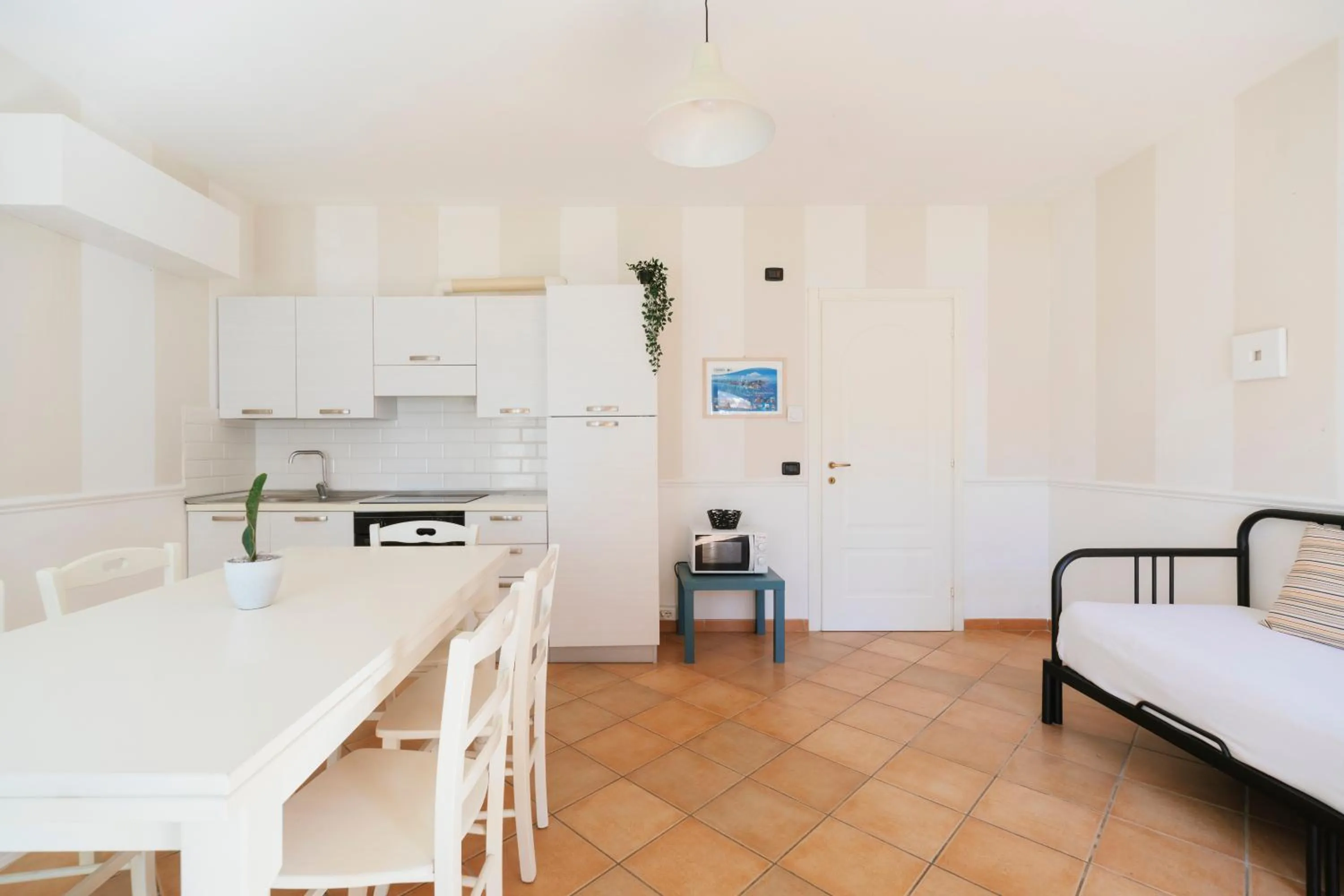 Dining area, Bed in Villa Chiara Porto Recanati