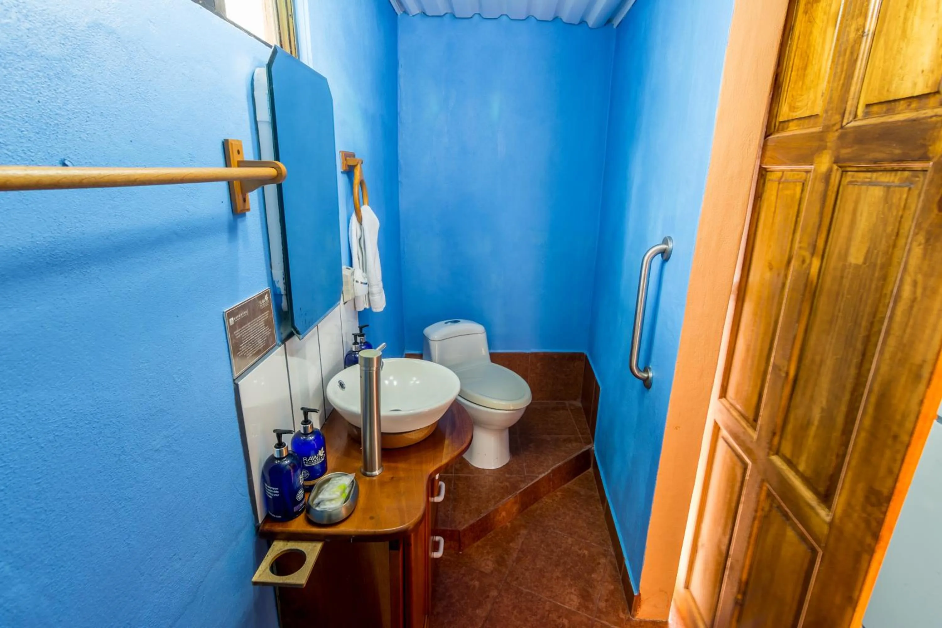 Toilet in Hotel Nepenthe B&B