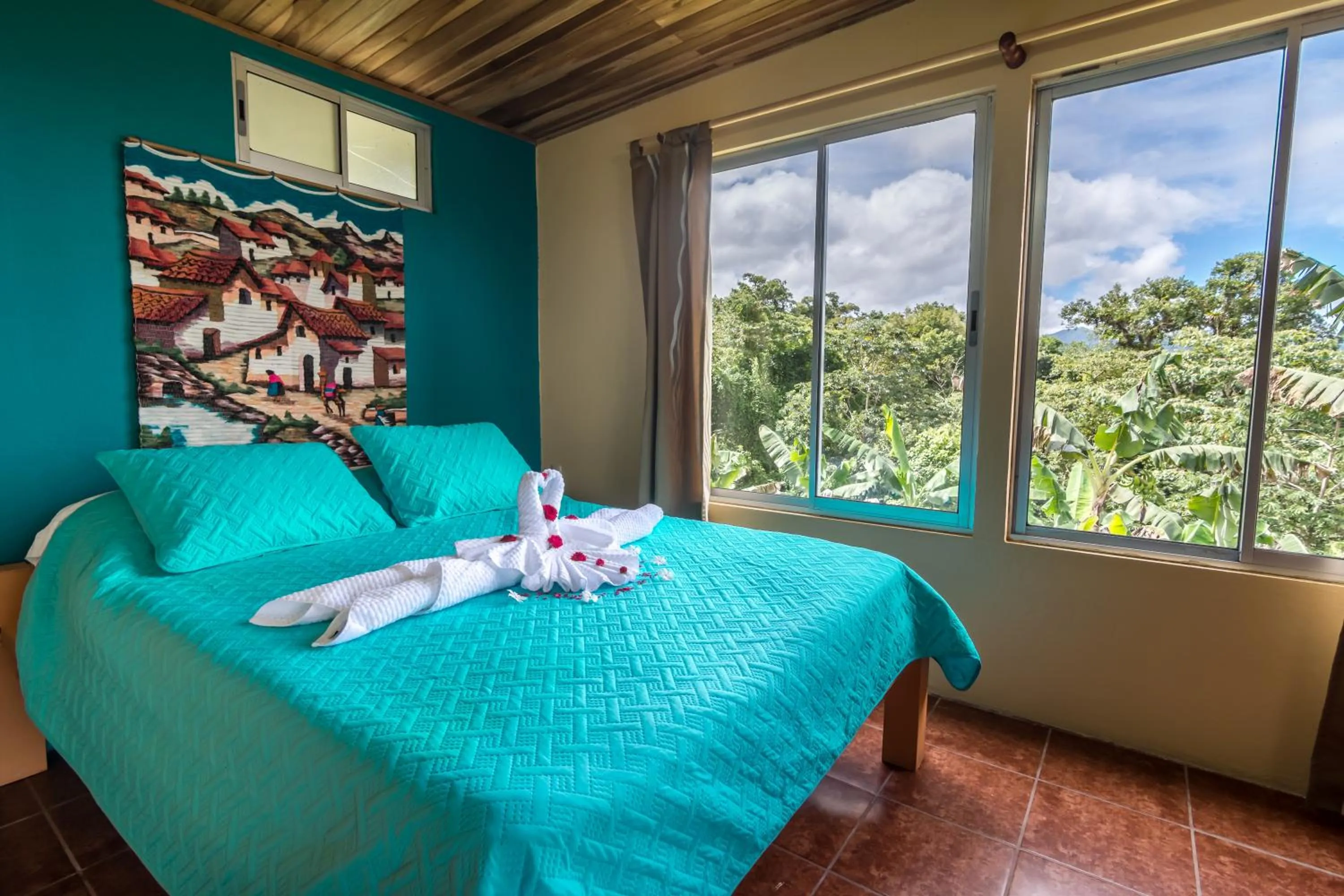 Bed in Hotel Nepenthe B&B