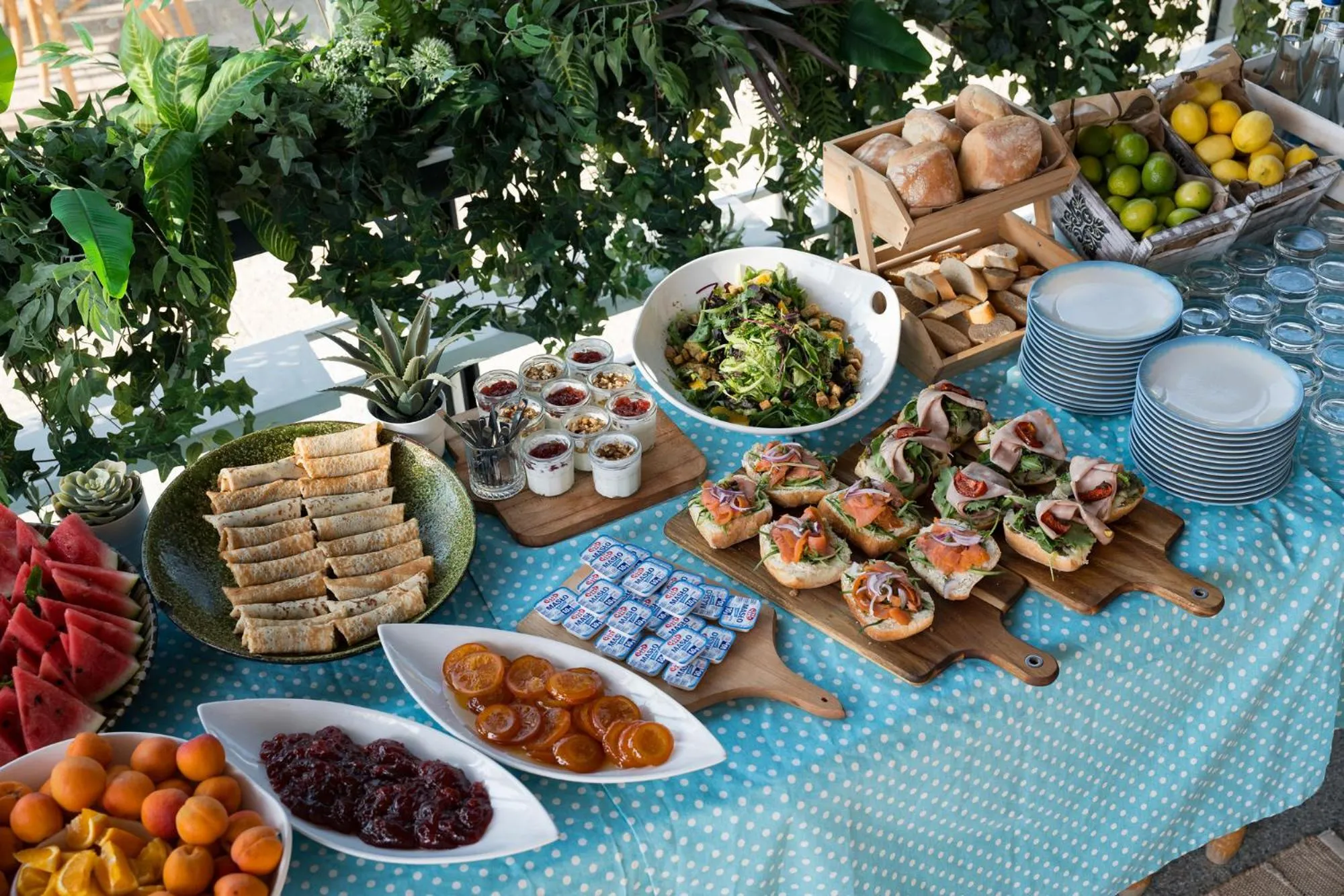 Breakfast in Riva Mamaia Beach Apart Hotel