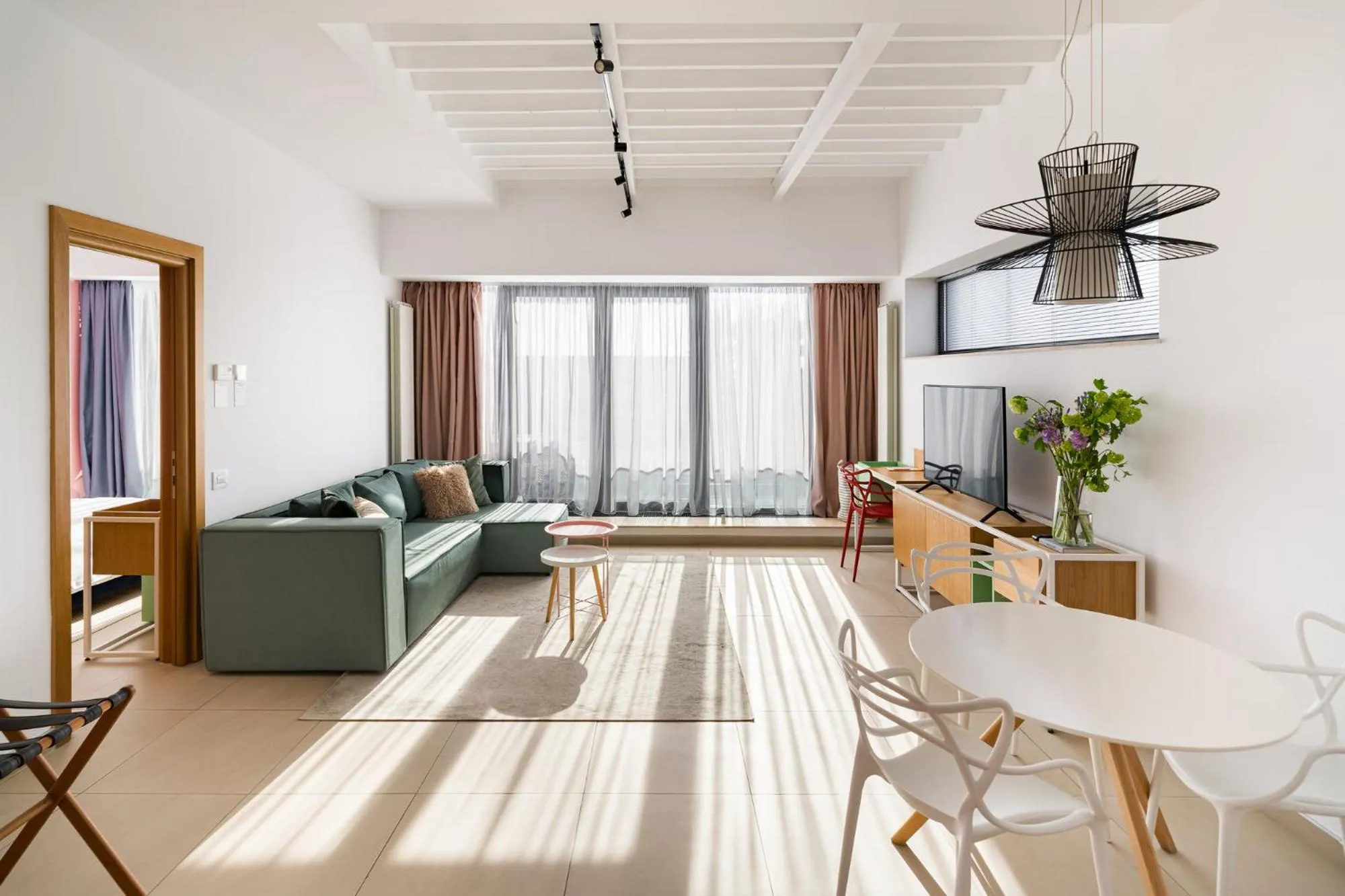 Living room in Riva Mamaia Beach Apart Hotel