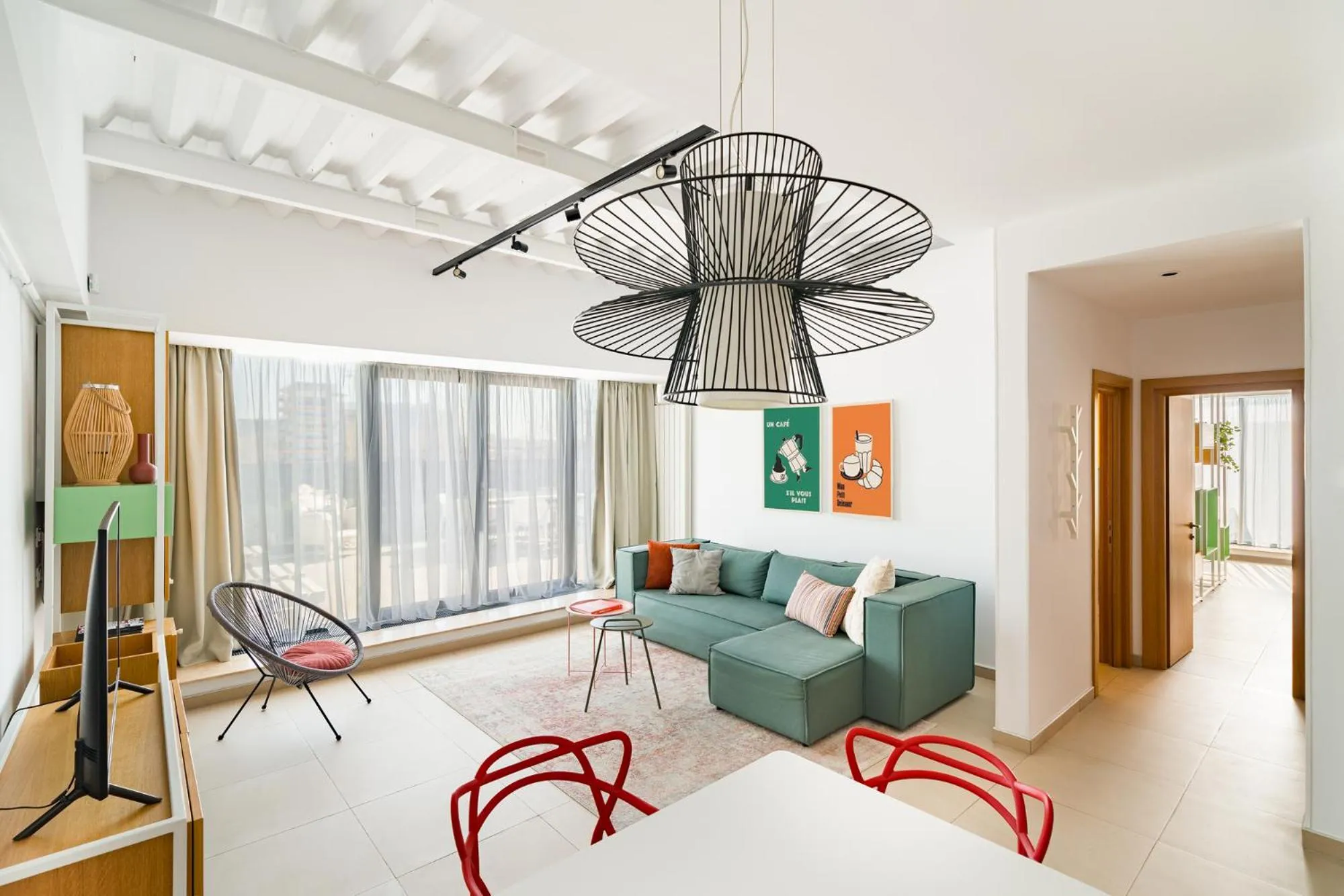 Living room in Riva Mamaia Beach Apart Hotel