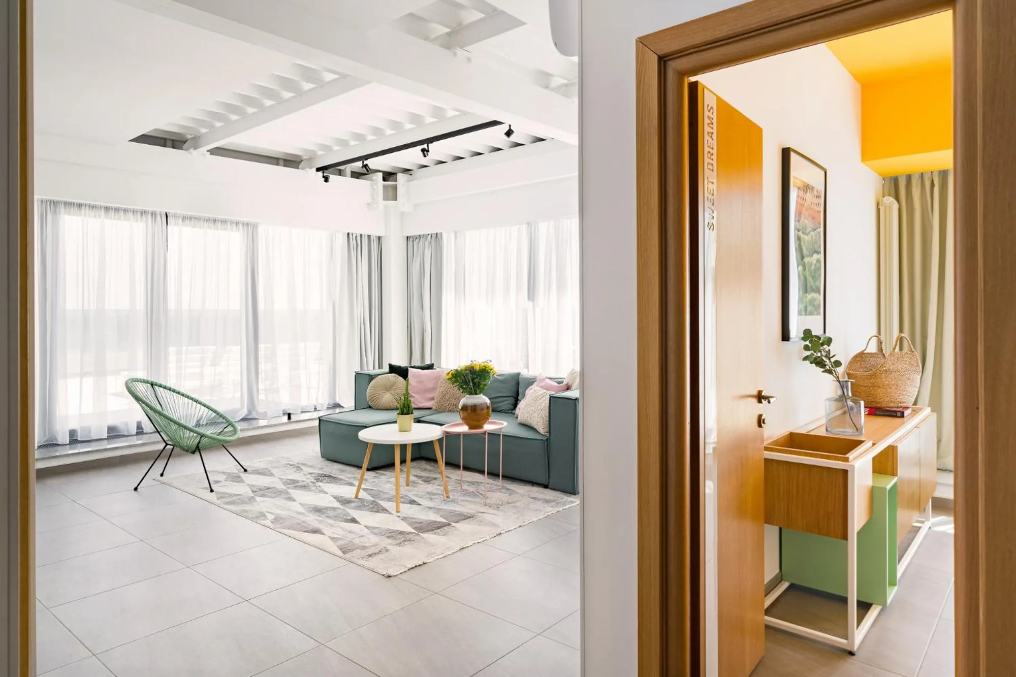 Living room in Riva Mamaia Beach Apart Hotel