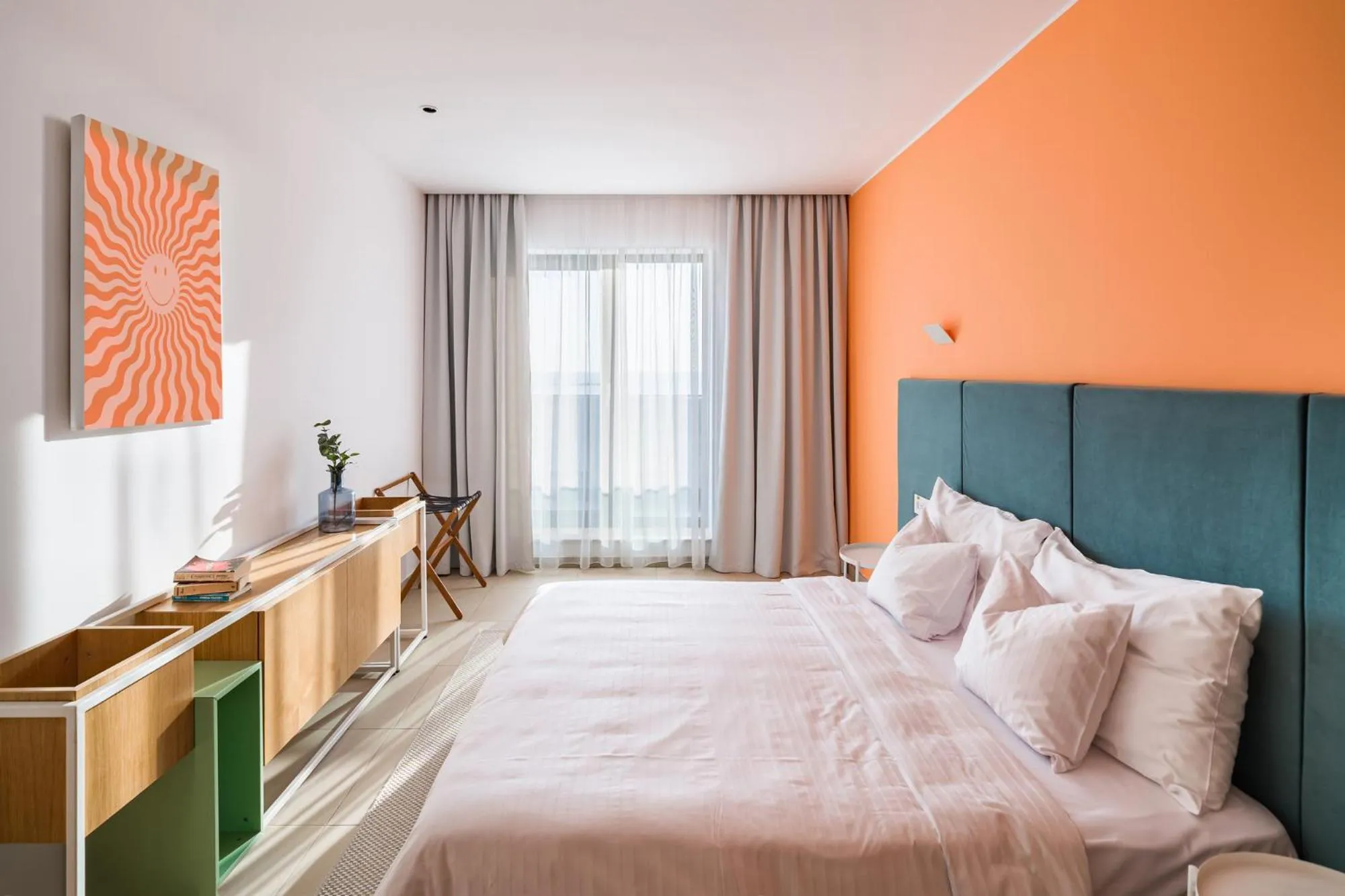 Bedroom, Bed in Riva Mamaia Beach Apart Hotel