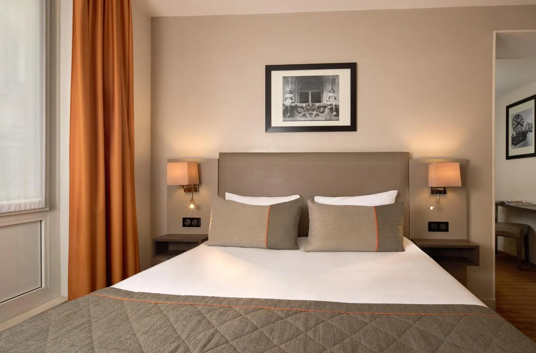 Bedroom, Bed in Timhotel Opera Madeleine