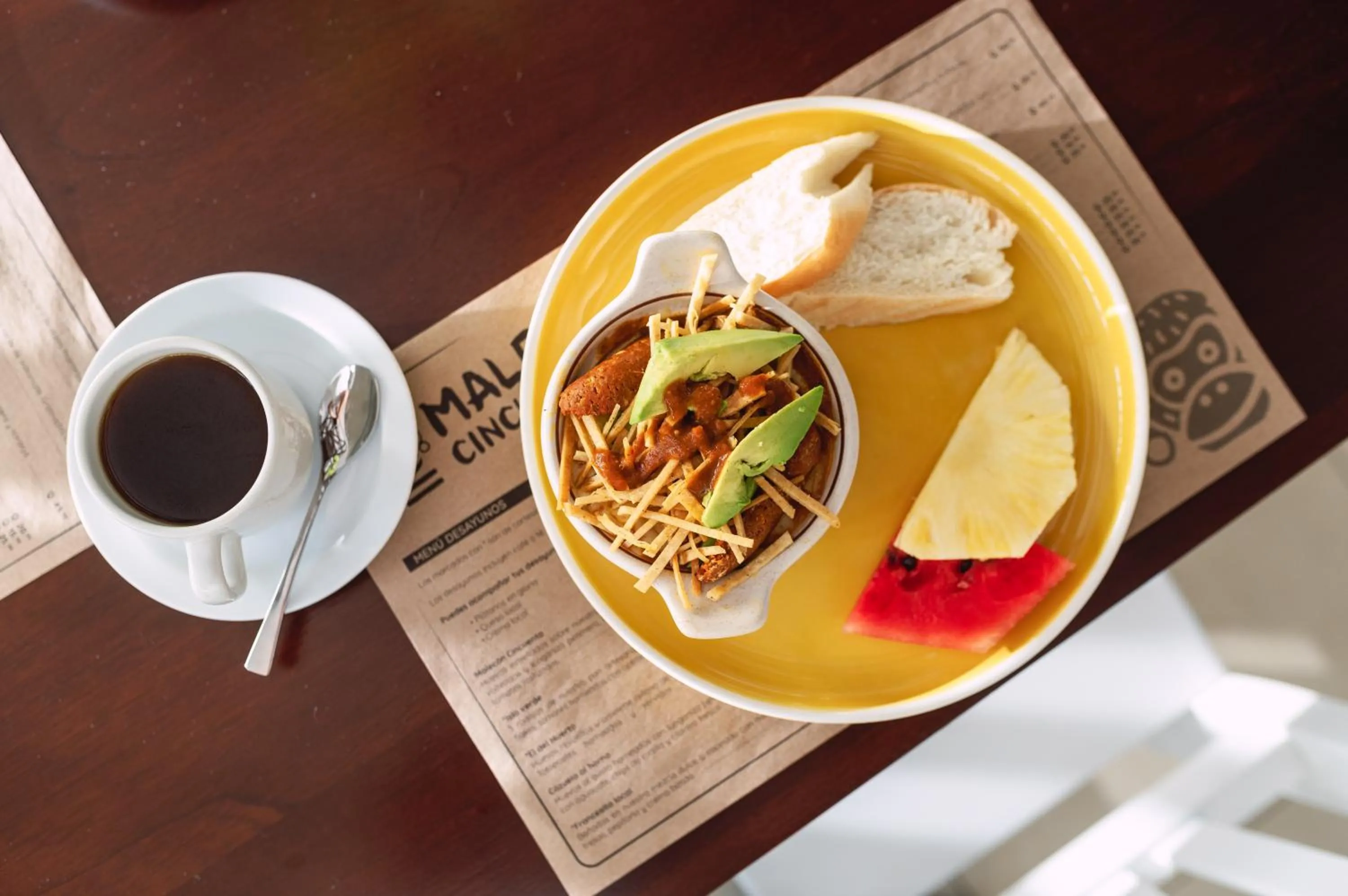 Breakfast in Hotel Santana