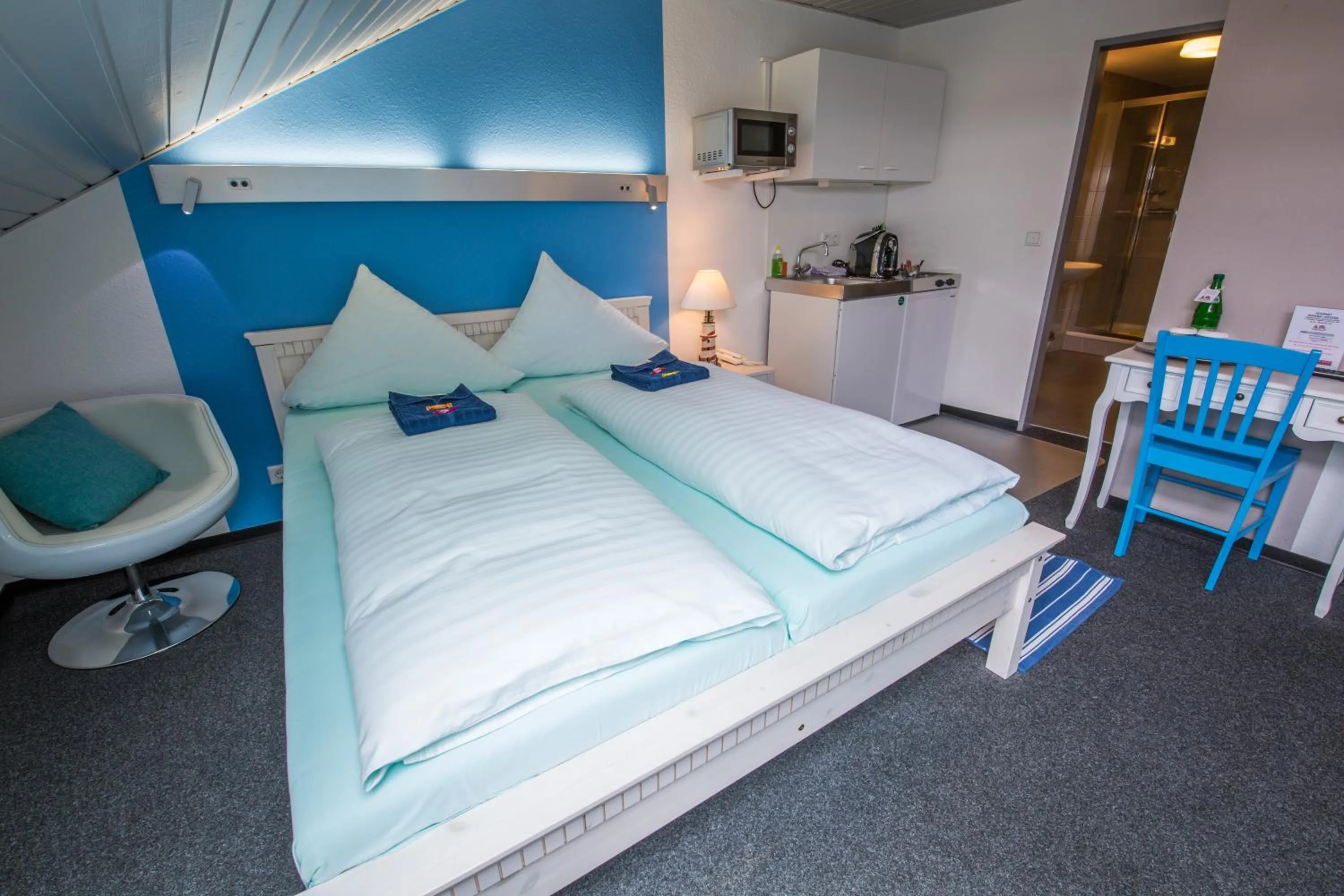 Bed in Aparthotel am Münzplatz