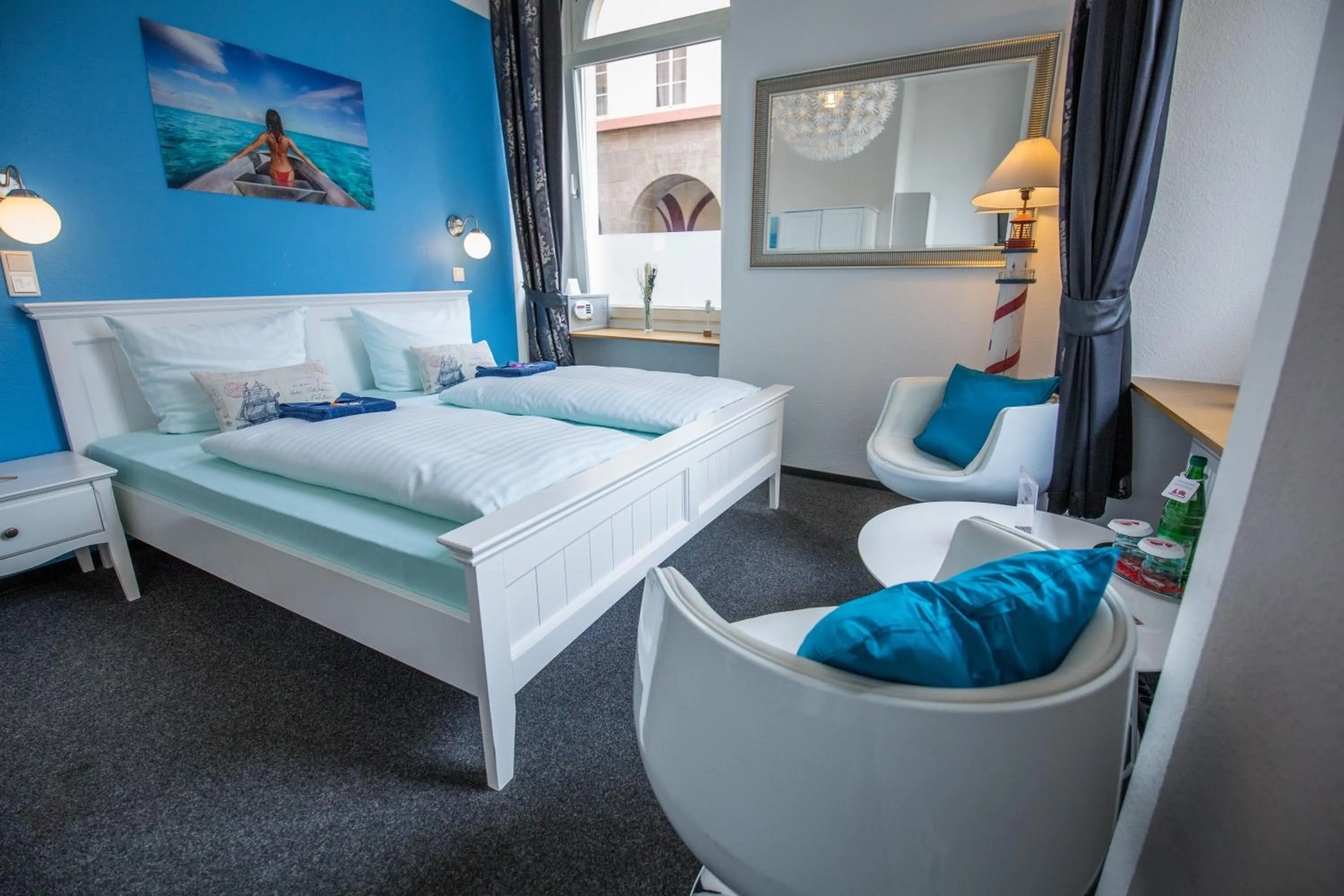 Bed in Aparthotel am Münzplatz