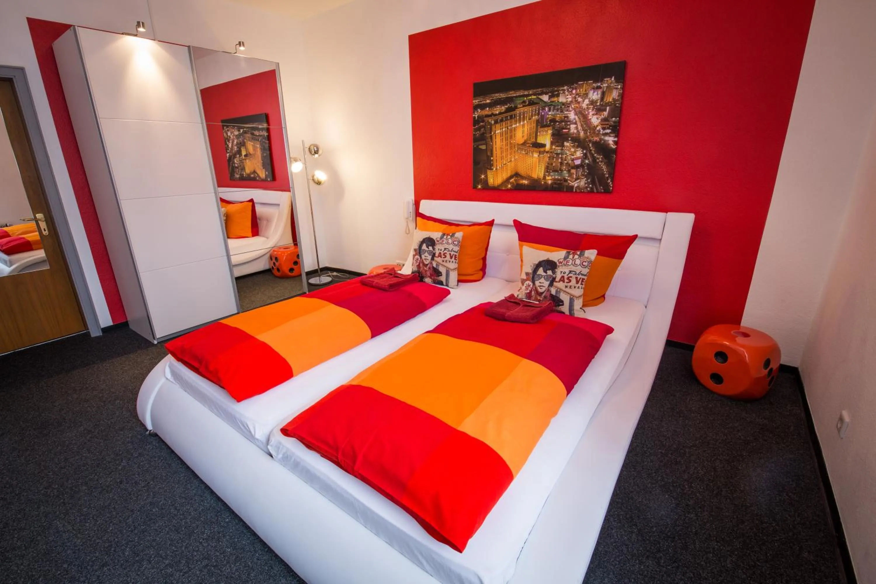 Bed in Aparthotel am Münzplatz