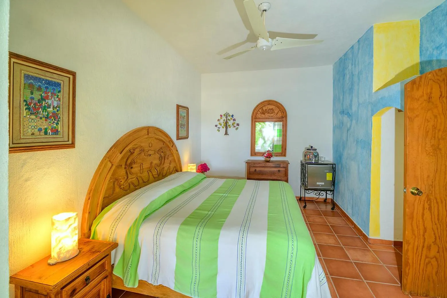 Bed in Ventana Bay Resort