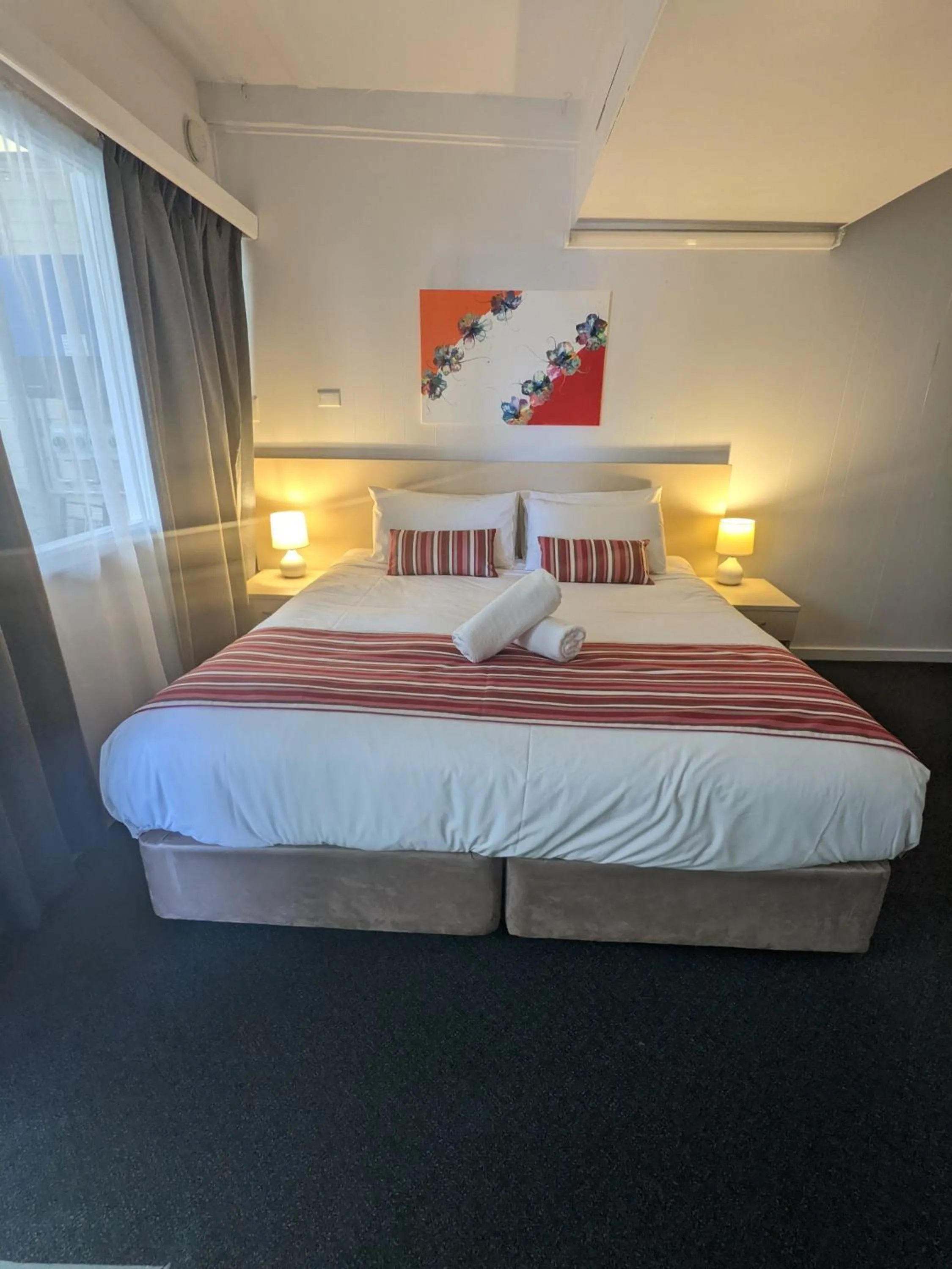 Bed in Kaputar Motel