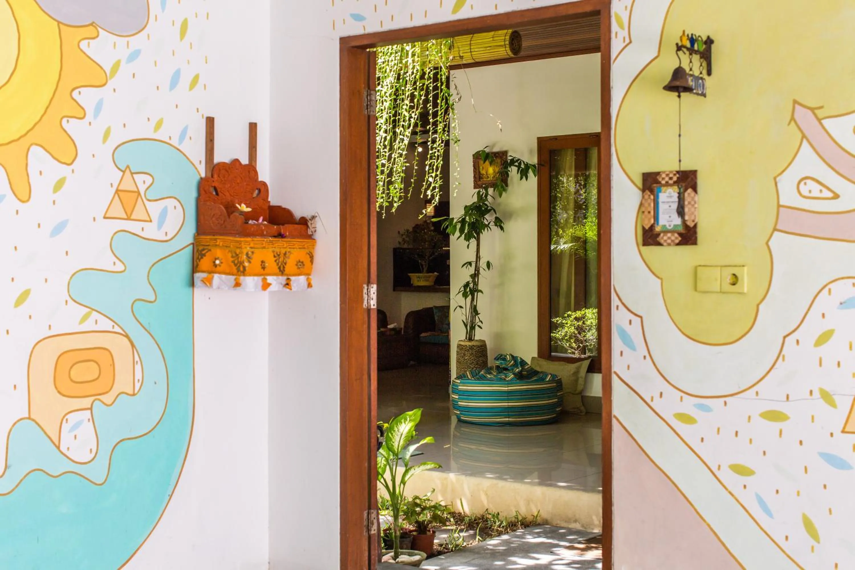 Facade/entrance in MasBro ART Villas