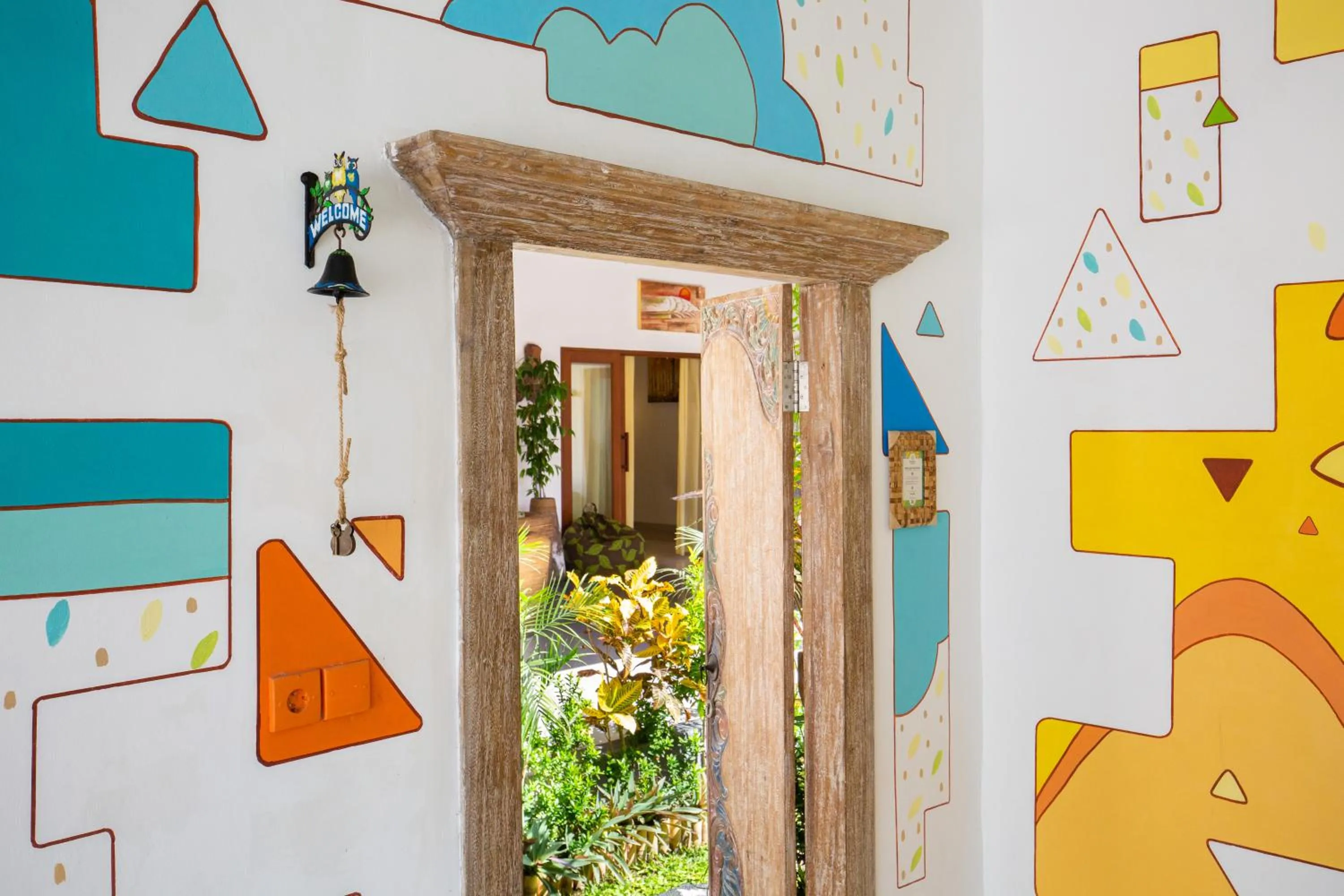 Facade/entrance in MasBro ART Villas