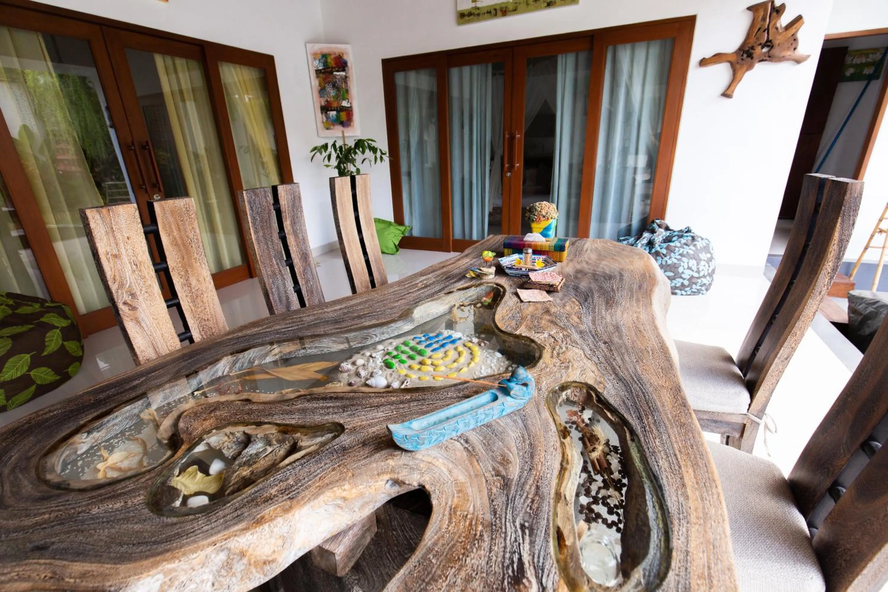 Living room in MasBro ART Villas