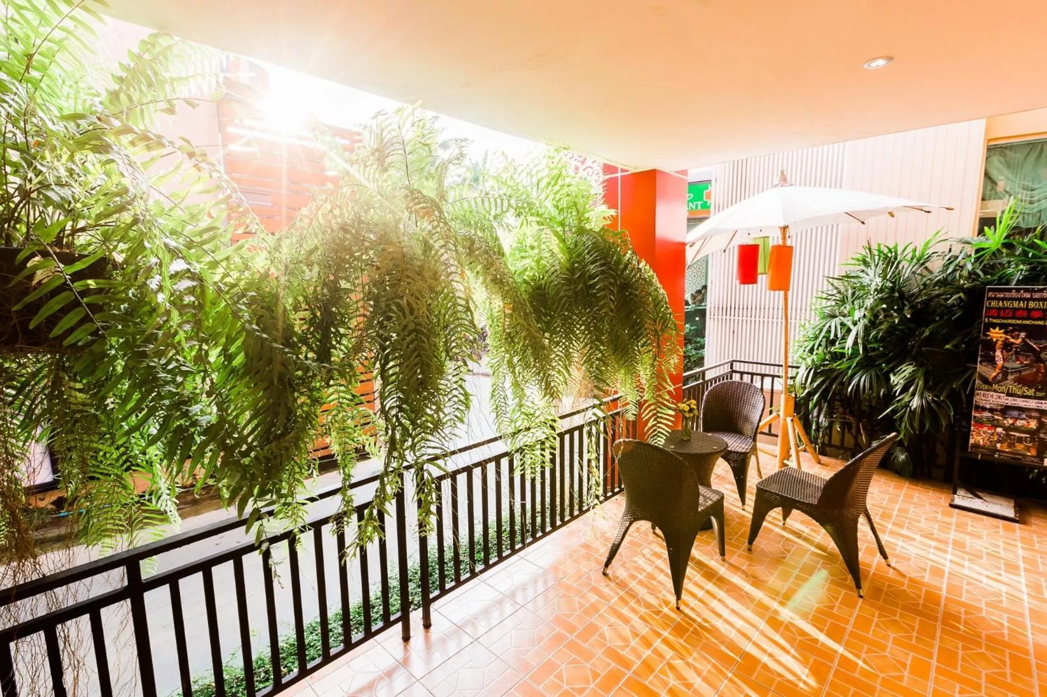 Balcony/Terrace in Roseate Chiang Mai