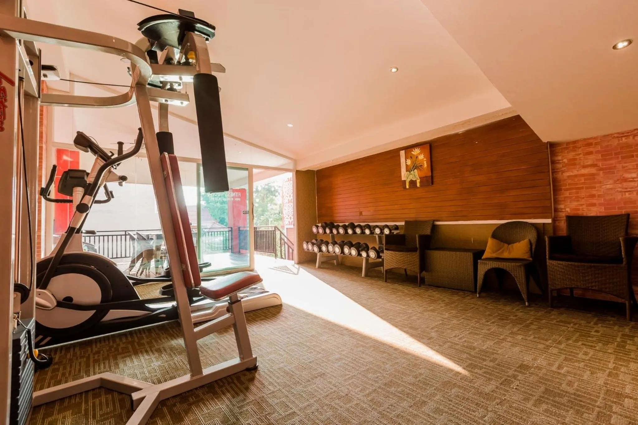 Fitness centre/facilities in Roseate Chiang Mai