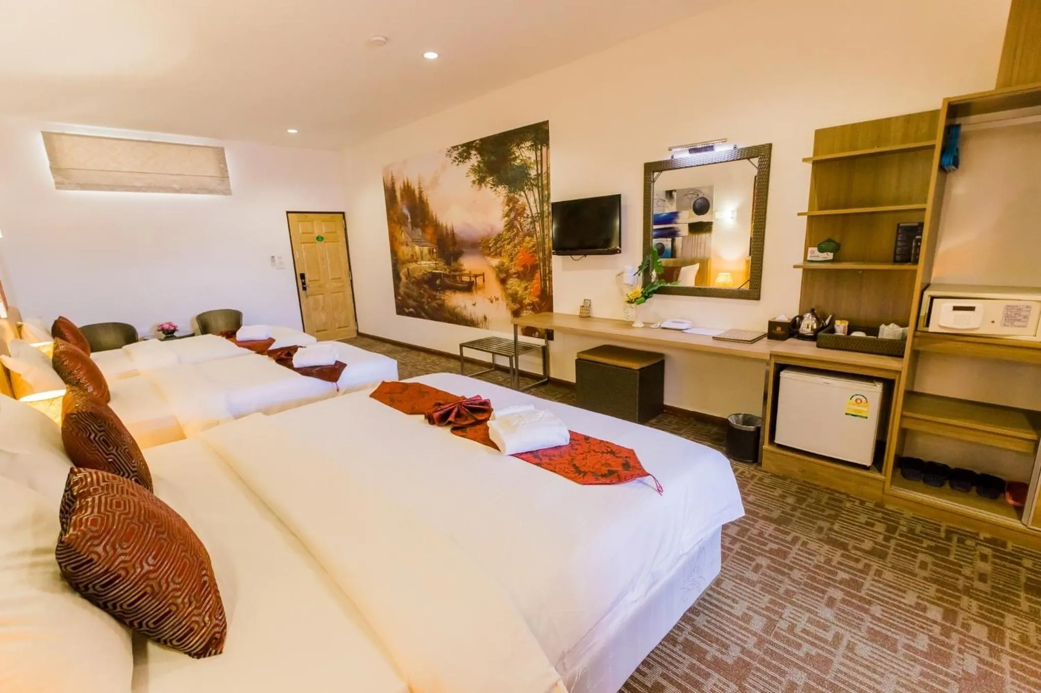 Bedroom, Bed in Roseate Chiang Mai