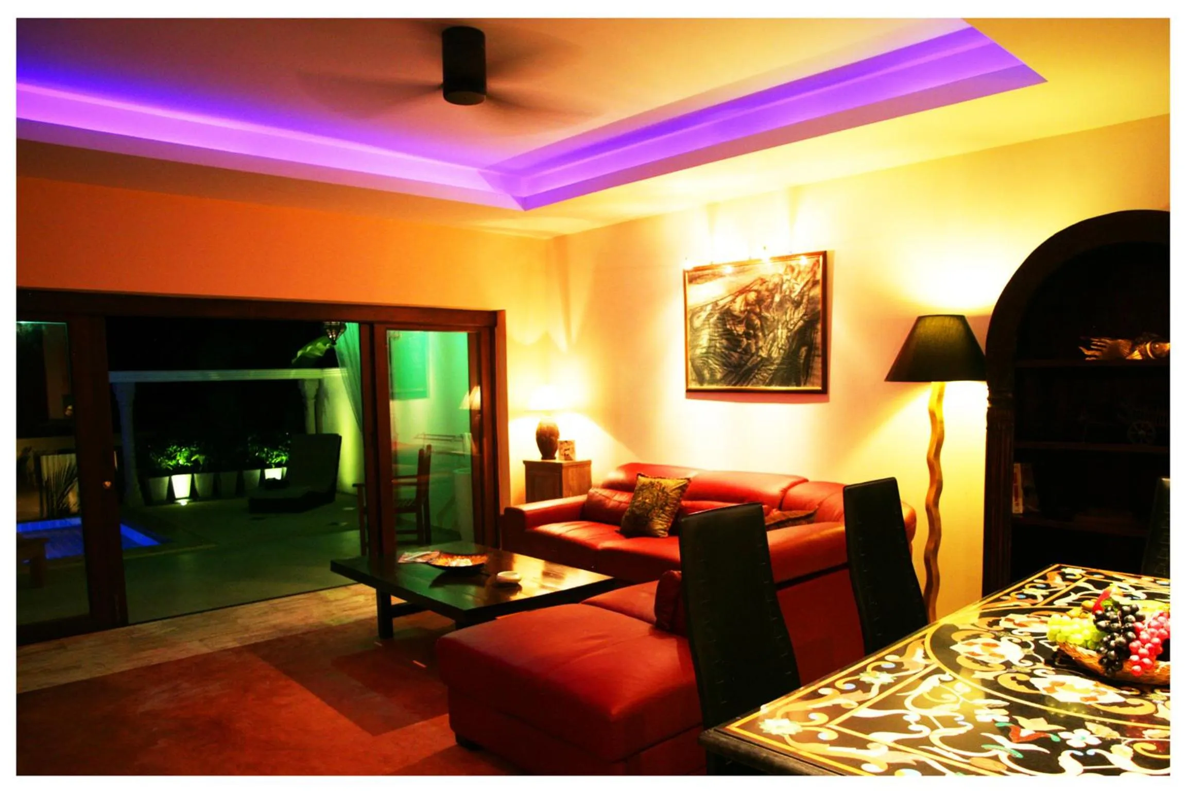 Communal lounge/ TV room in Chor Chang Villa Resort