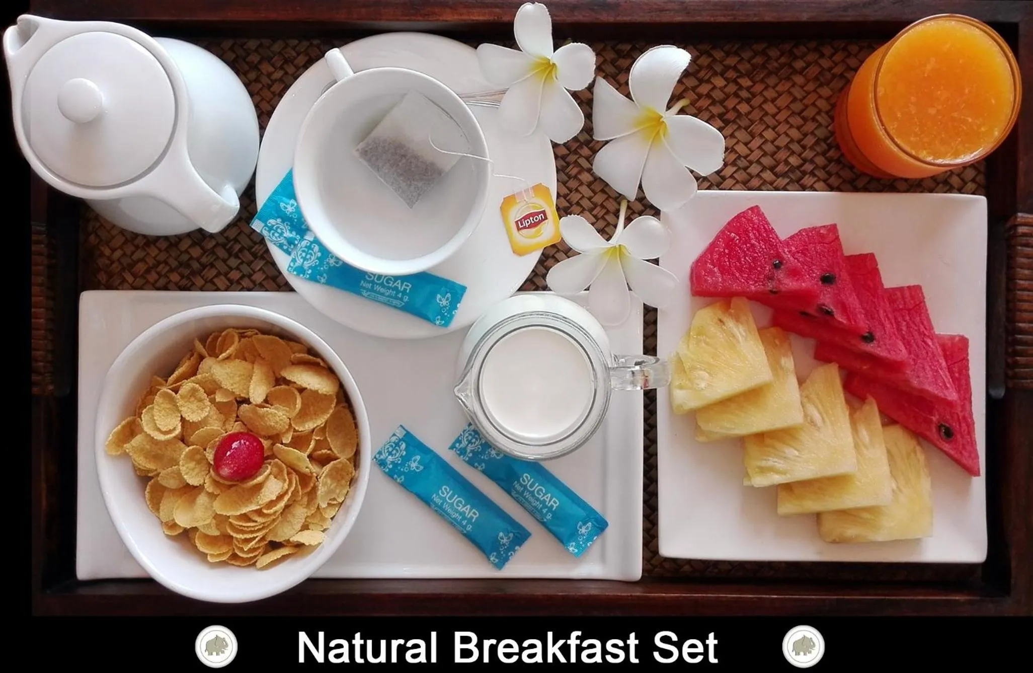 Food and drinks in Chor Chang Villa Resort