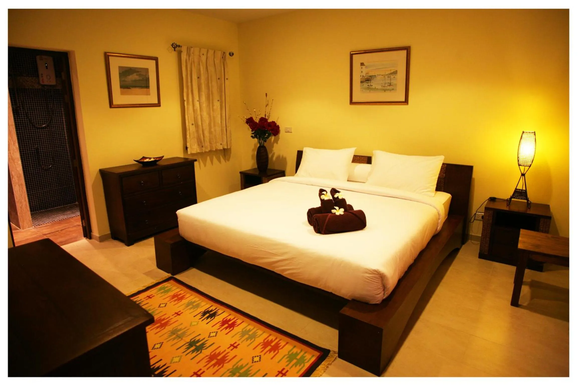 Bedroom, Bed in Chor Chang Villa Resort