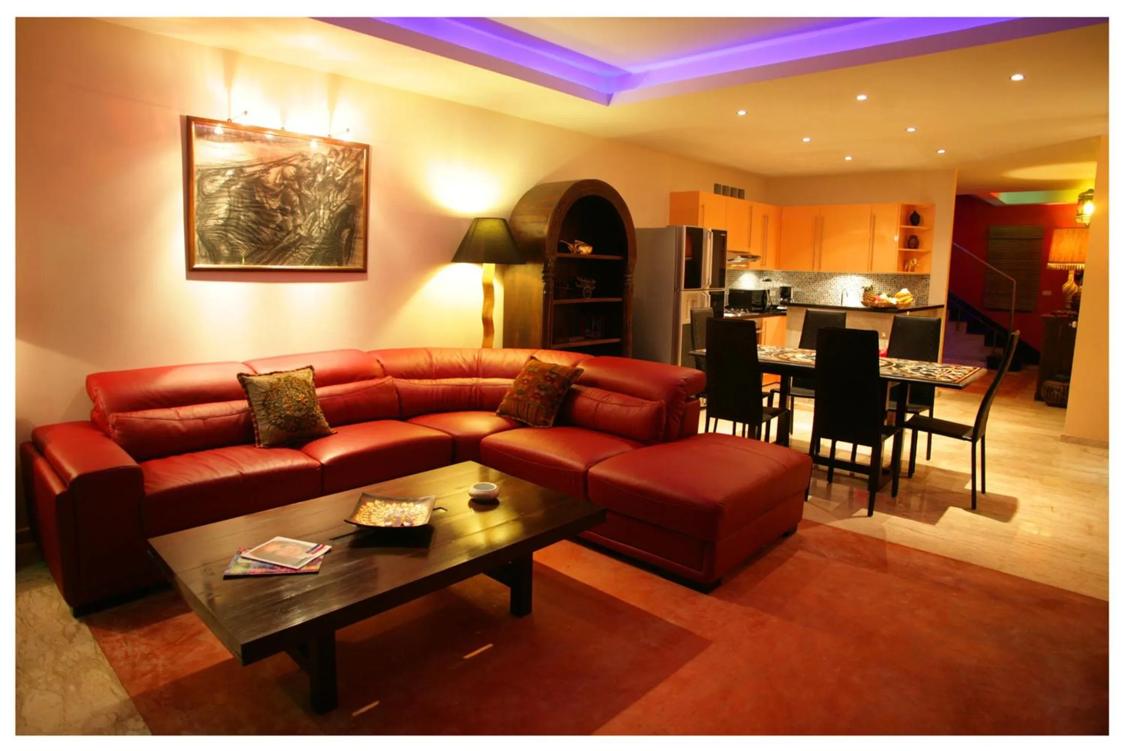 Living room in Chor Chang Villa Resort