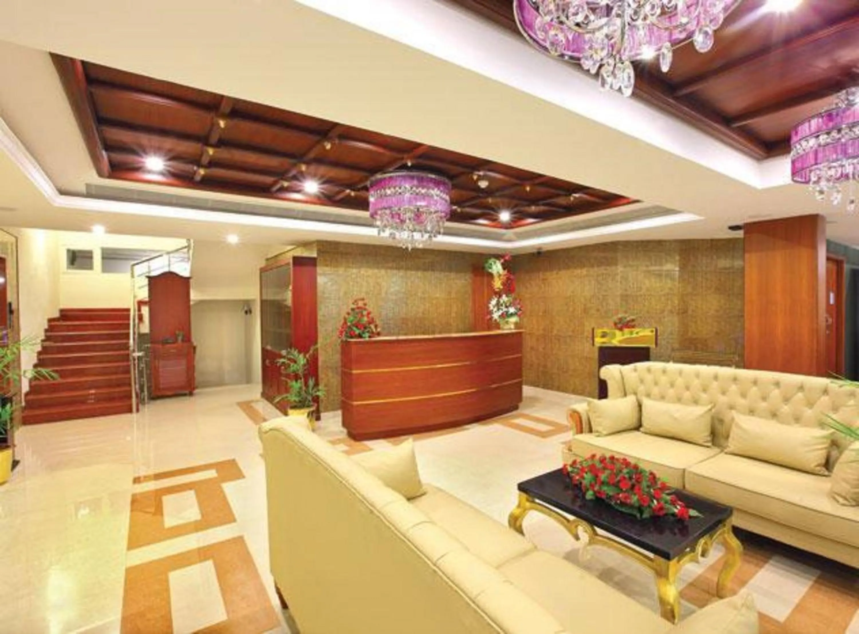 Lobby or reception in Cochin Palace