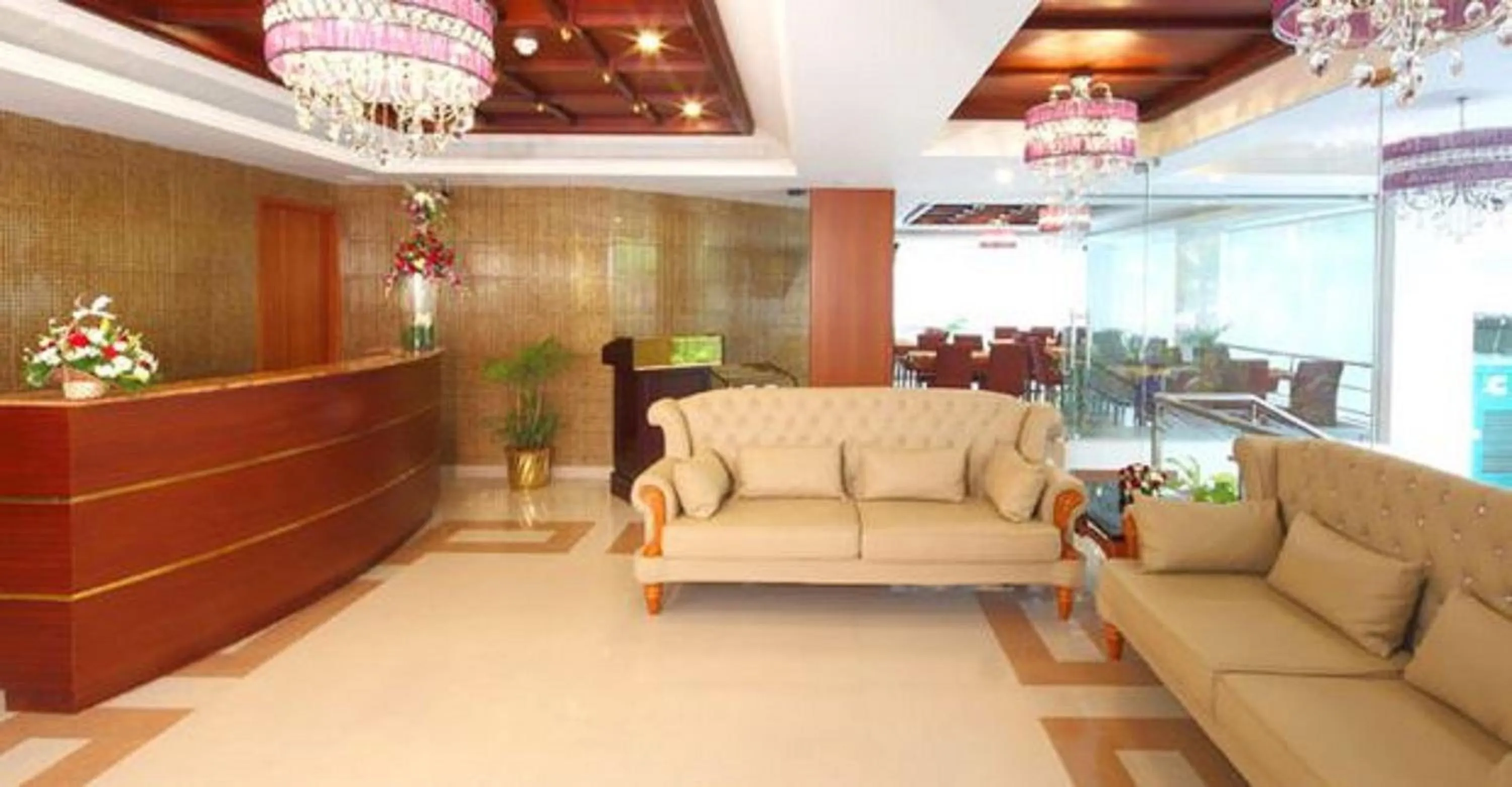 Lobby or reception in Cochin Palace