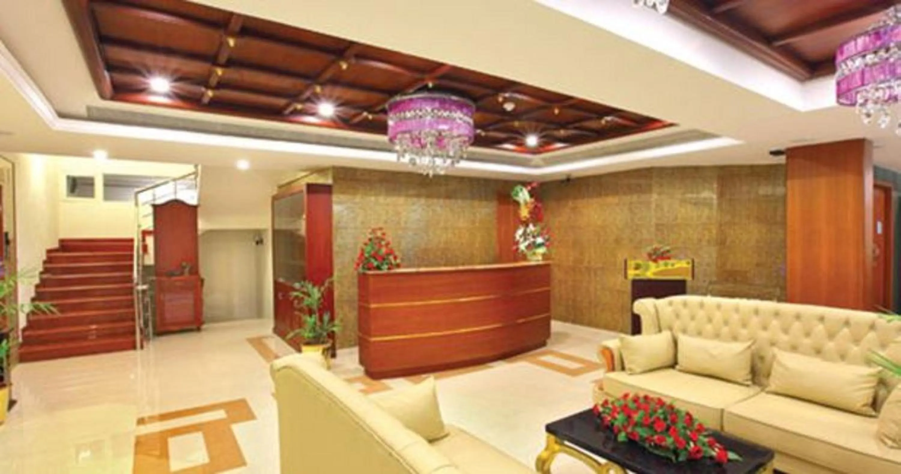 Lobby or reception in Cochin Palace
