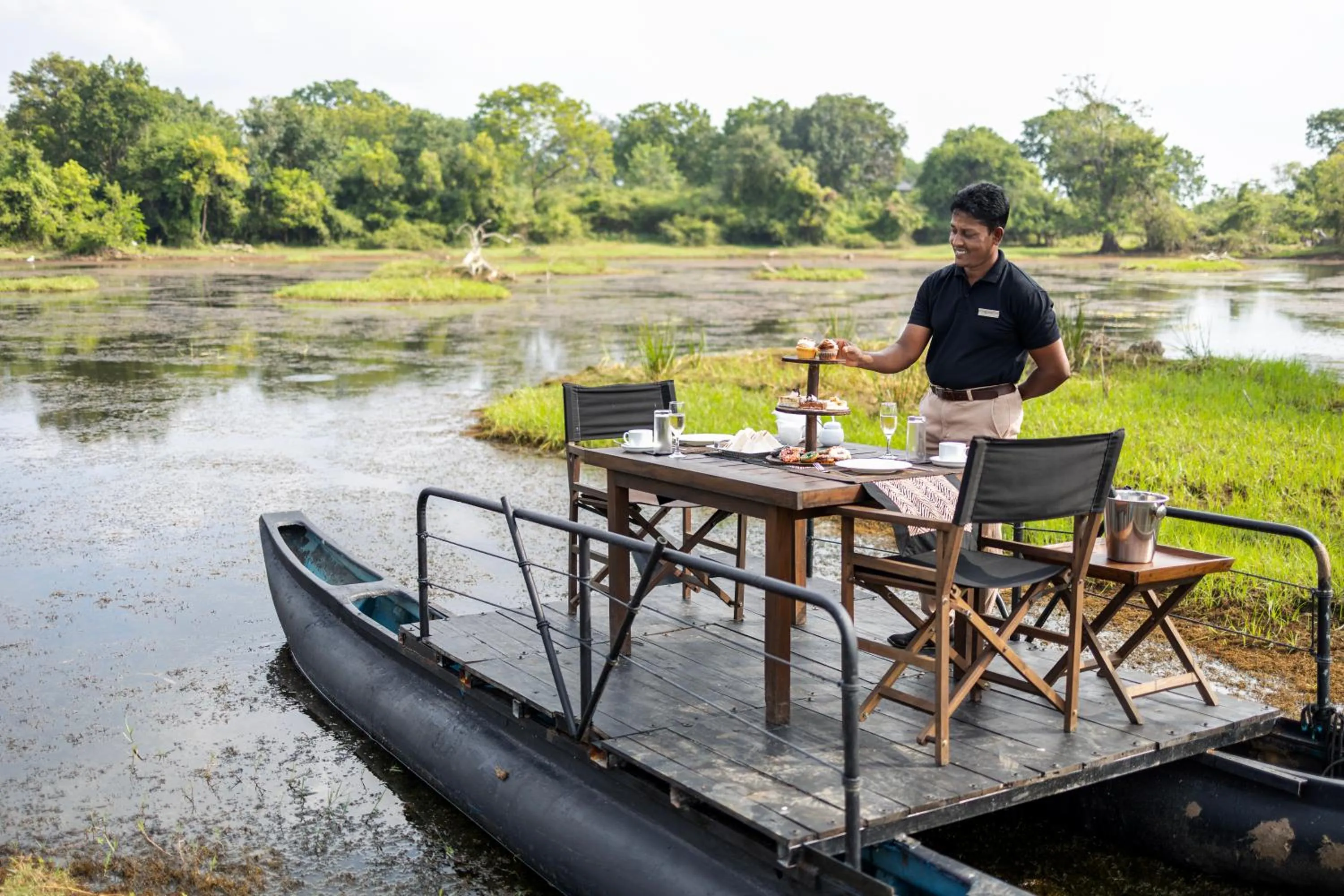 Natural landscape in Leopard Trails Yala
