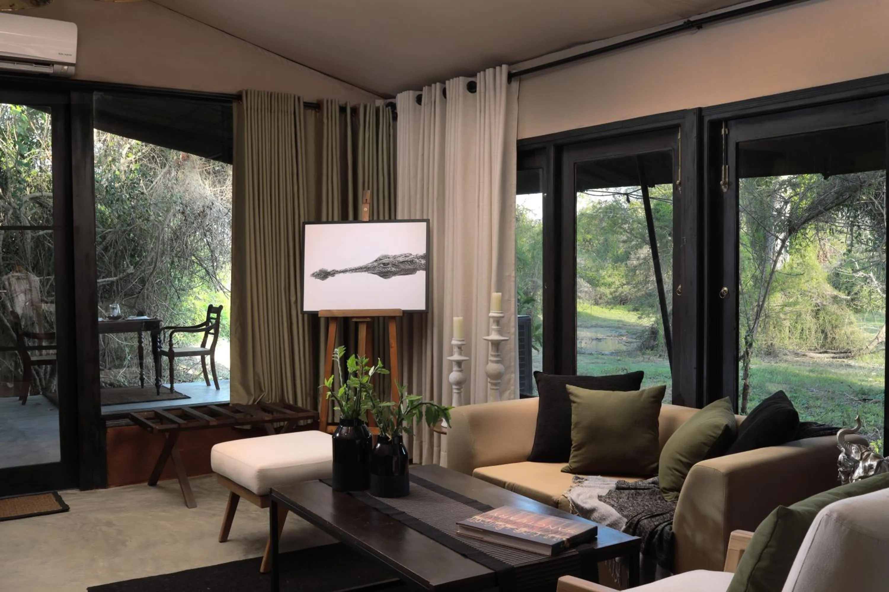 Living room in Leopard Trails Yala