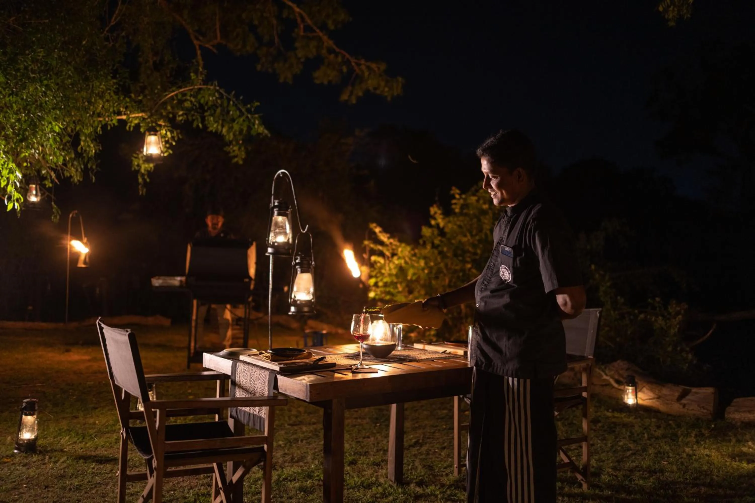 Food and drinks in Leopard Trails Yala