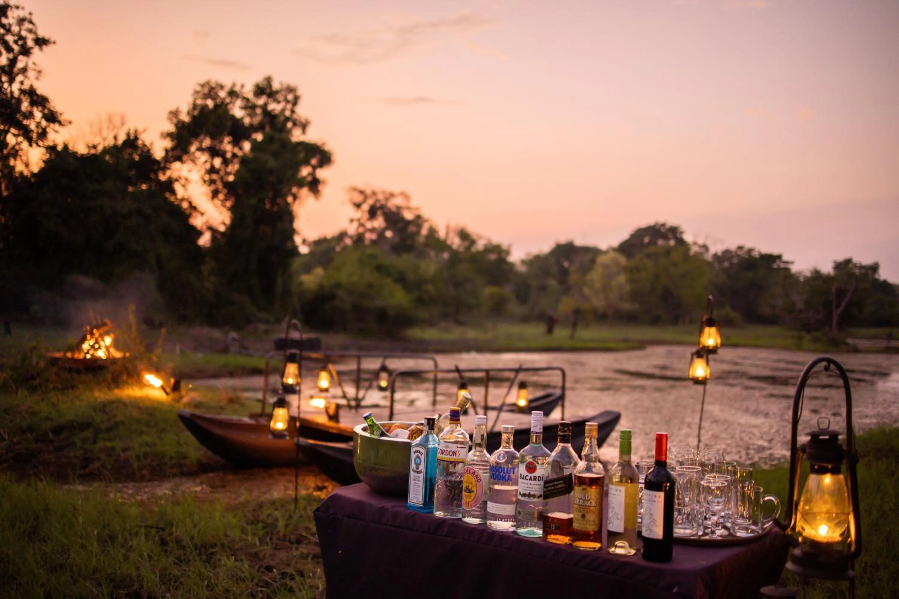 Food and drinks in Leopard Trails Yala